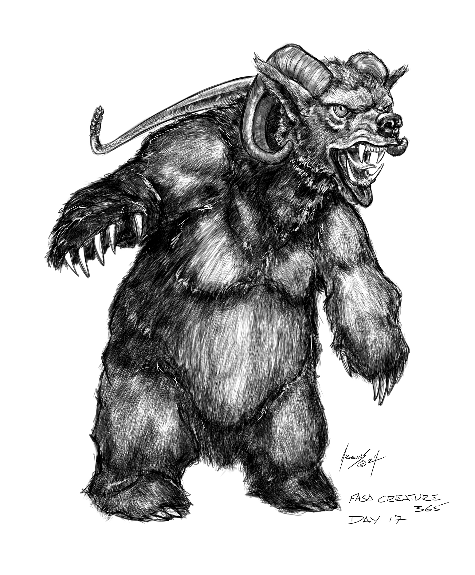 FASA Creature Concept 35 Day 17