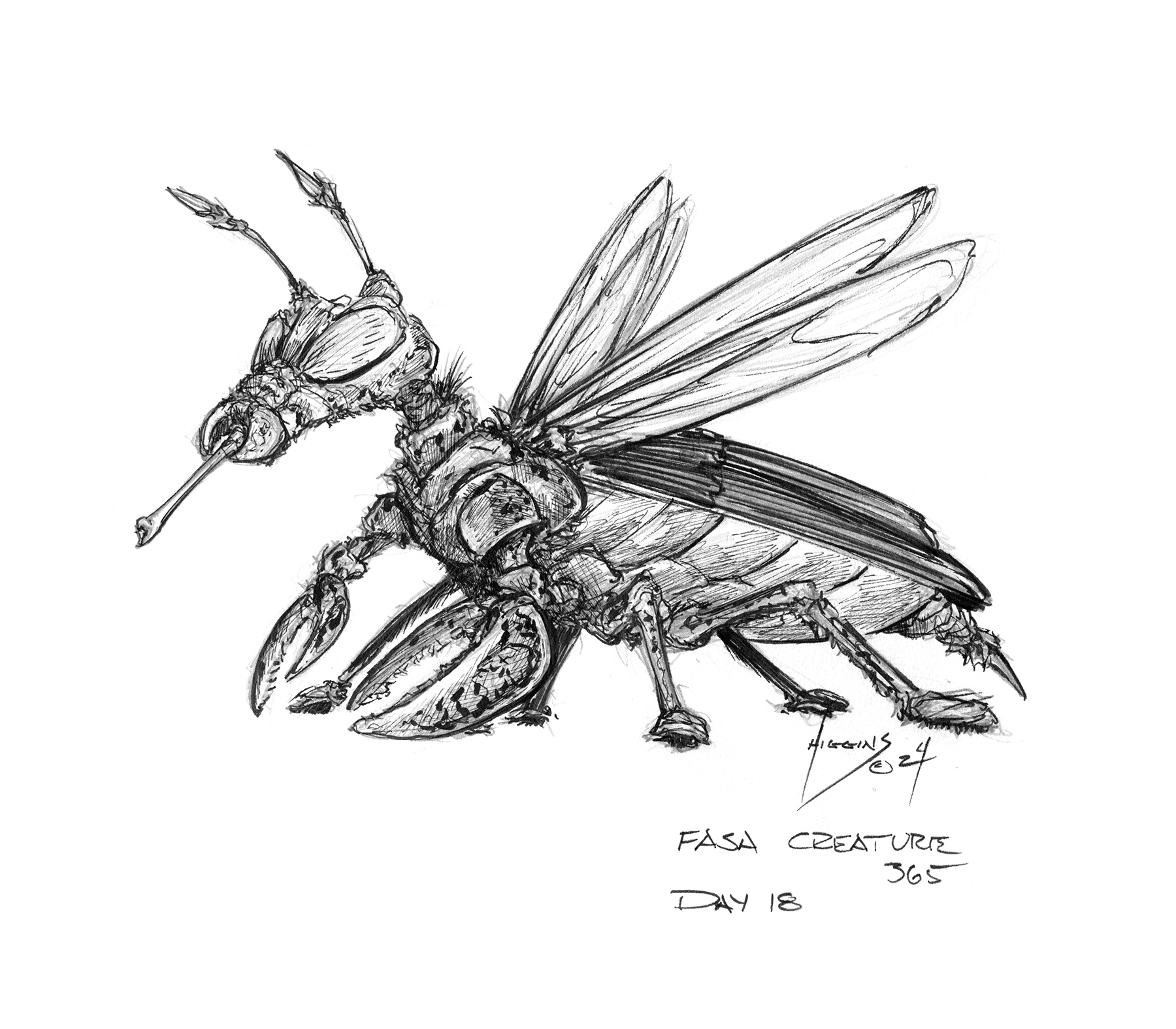 FASA Creature Concept 365 Challenge Day 18