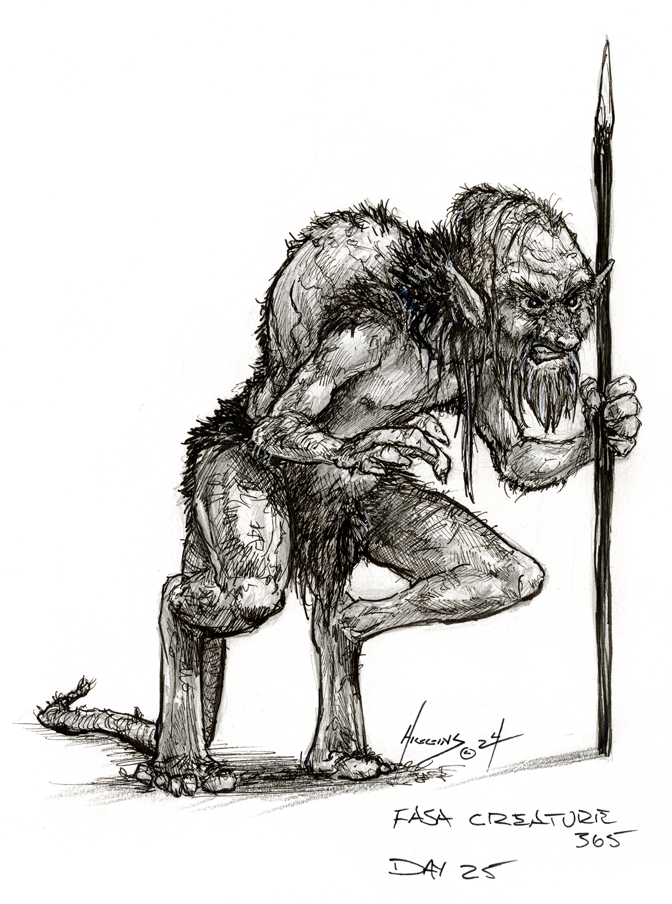 FASA Creature Concept 365 Challenge Day 25