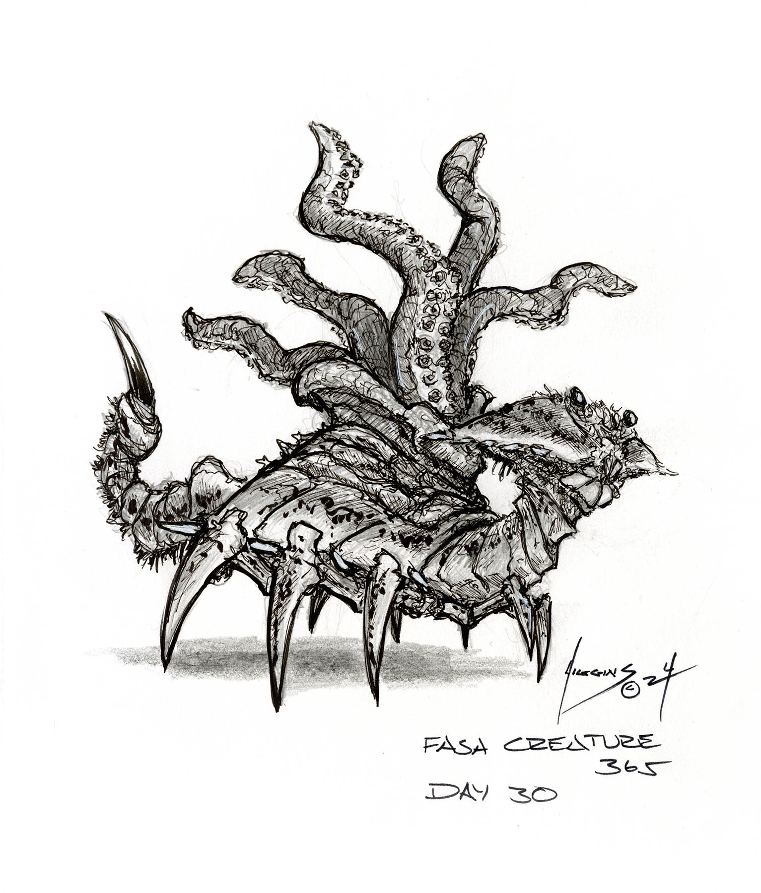 FASA Creature Concept 365 Challenge Day 30