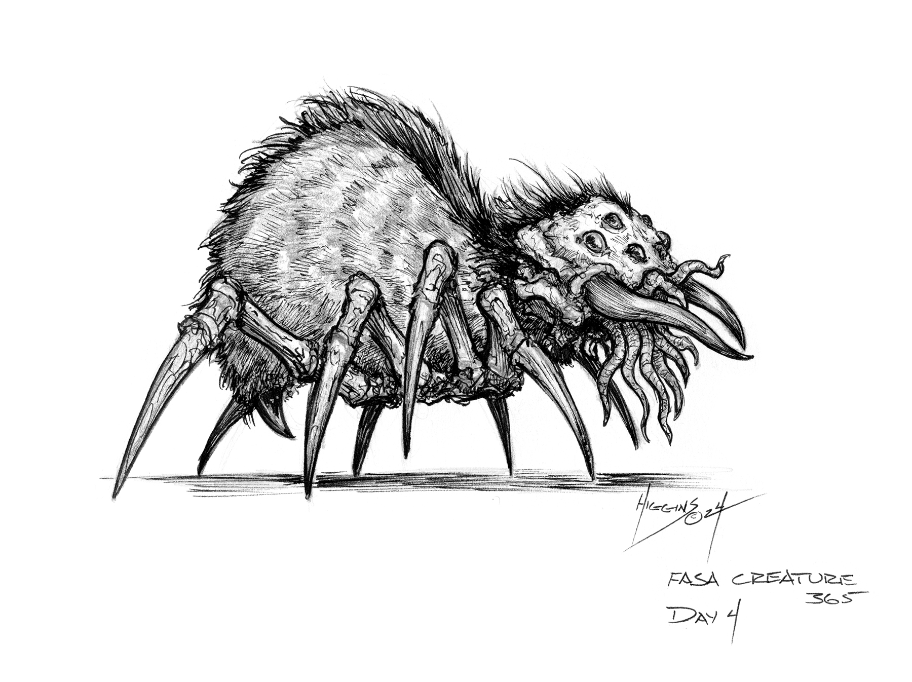 FASA Creature Concept 365 Challenge Day 4