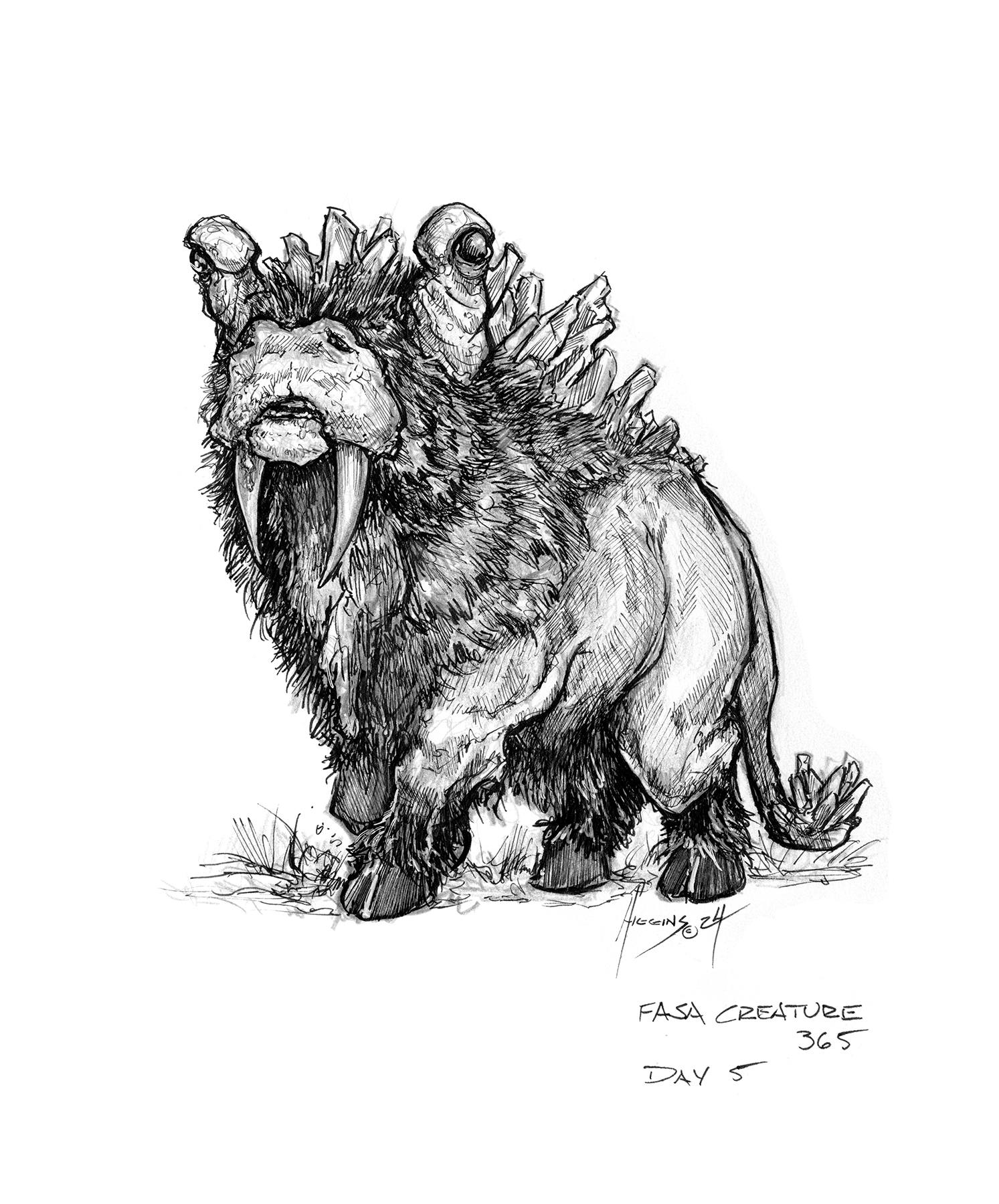 FASA Creature Concept 365 Challenge Day 5