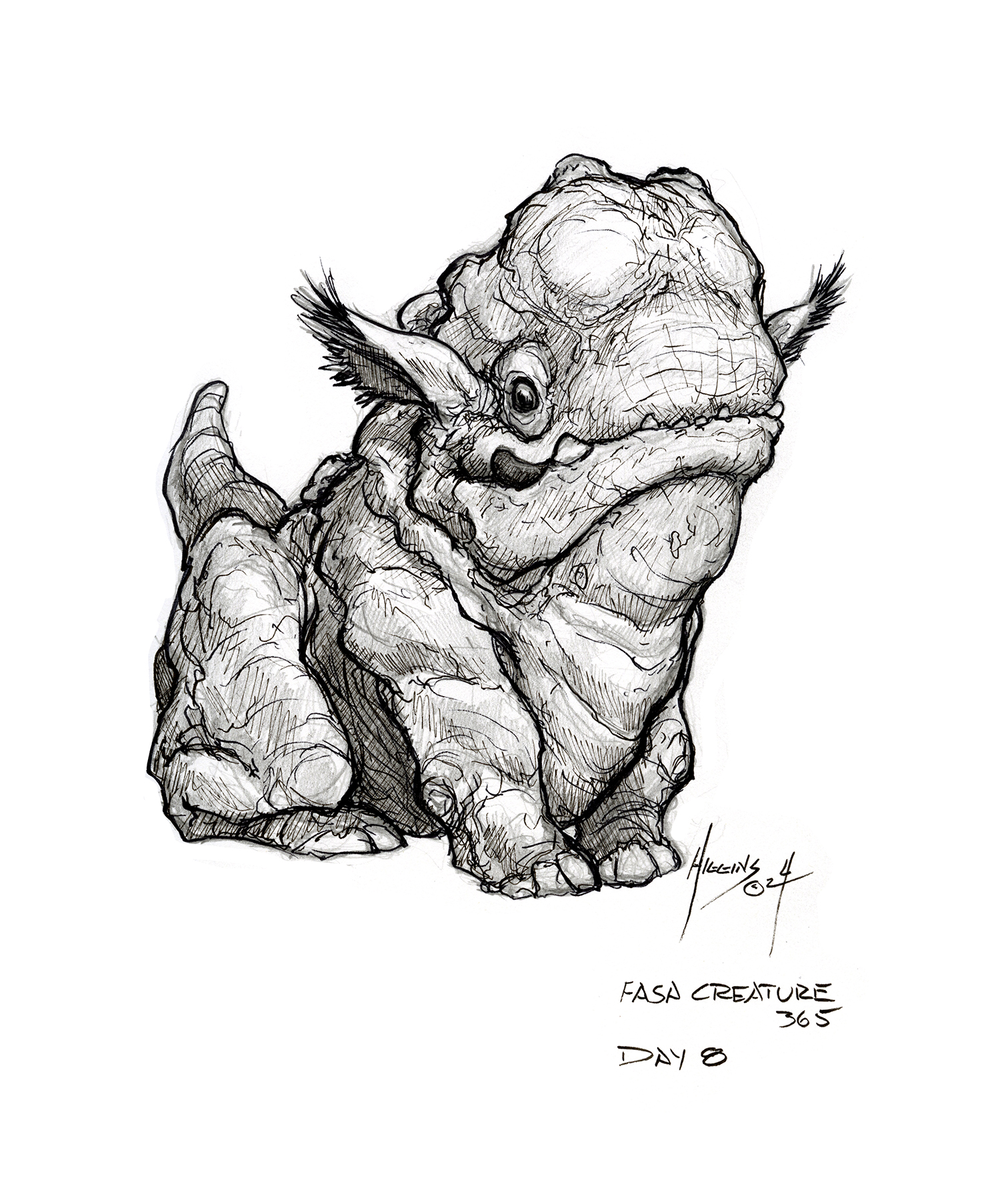 FASA Creature Concept 365 Challenge Day 8