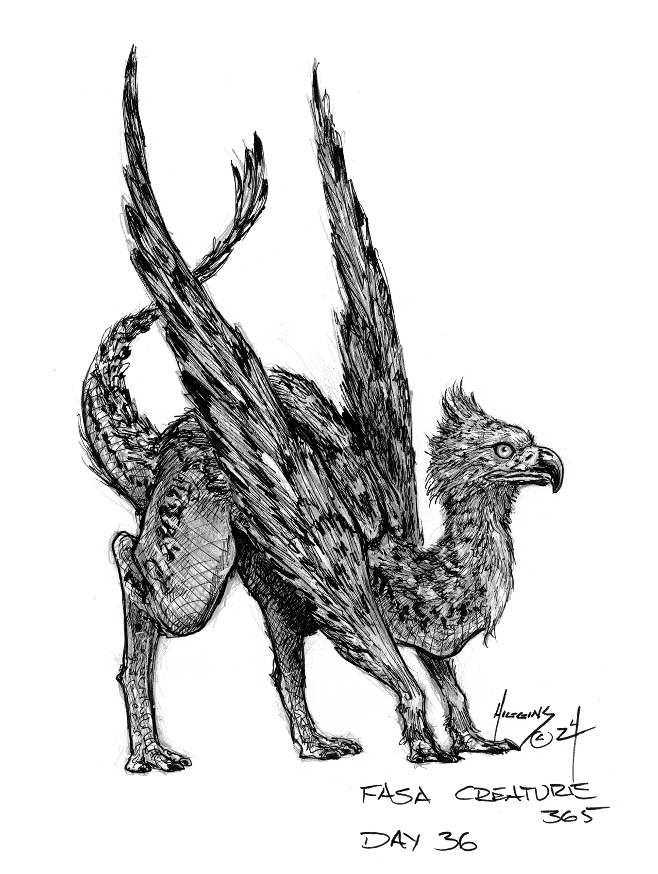 FASA Creature Concept 365 Challenge Day 36