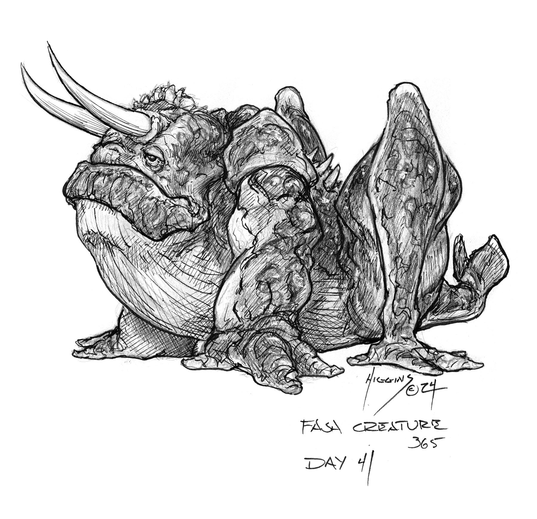 FASA Creature Concept 365 Challenge Day 41