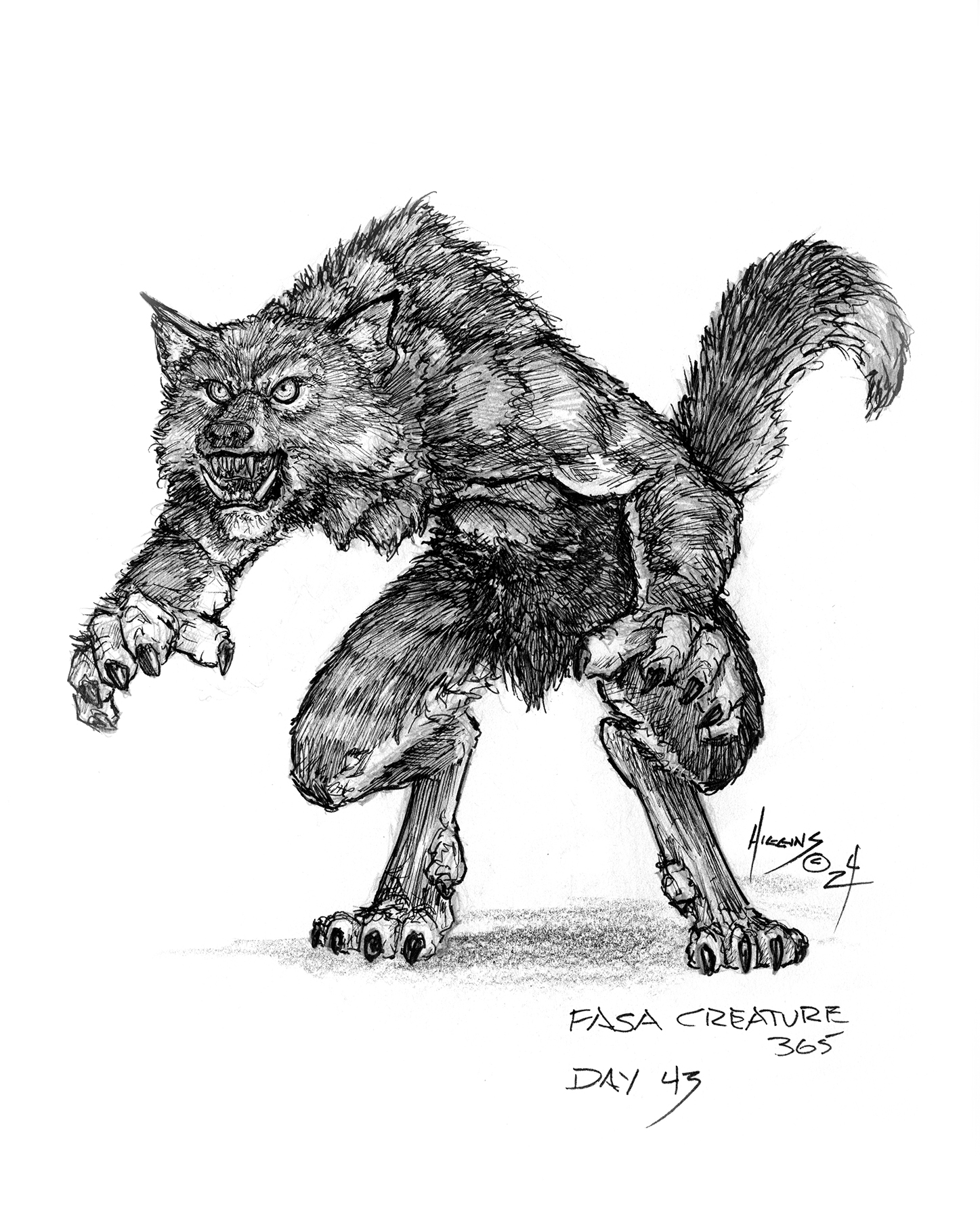 FASA Creature Concept 365 Challenge Day 43