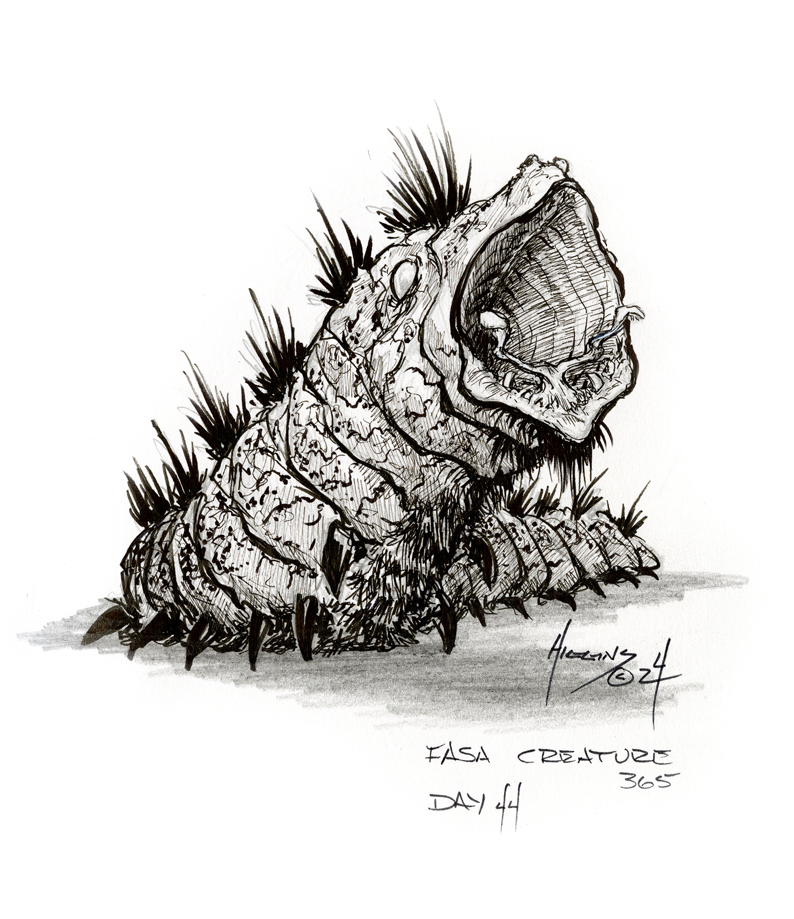 FASA Creature Concept 365 Challenge Day 44