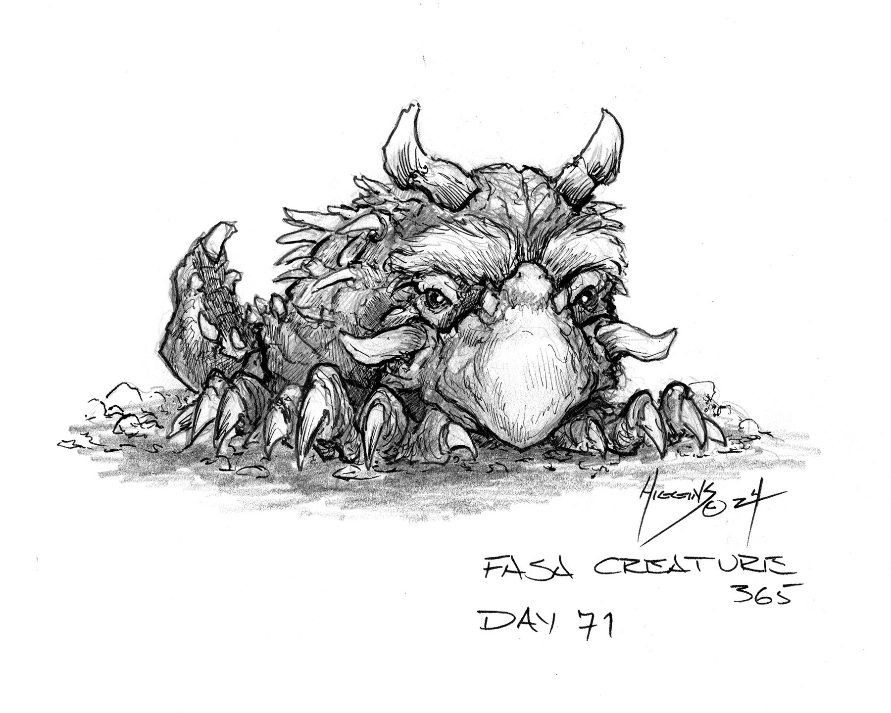 FASA Creature Concept 365 Challenge Day 71