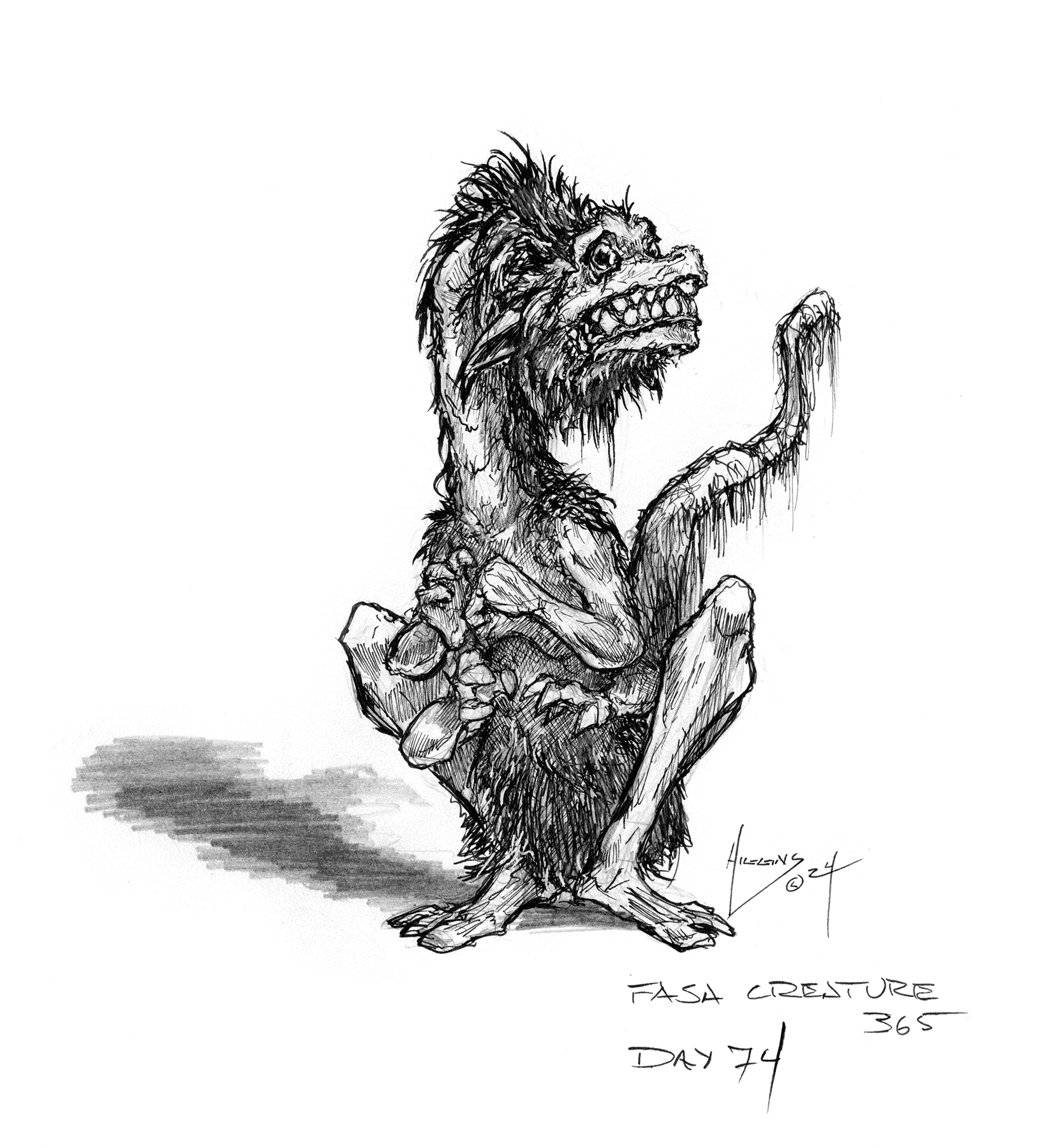 FASA Creature Concept 365 Challenge Day 74