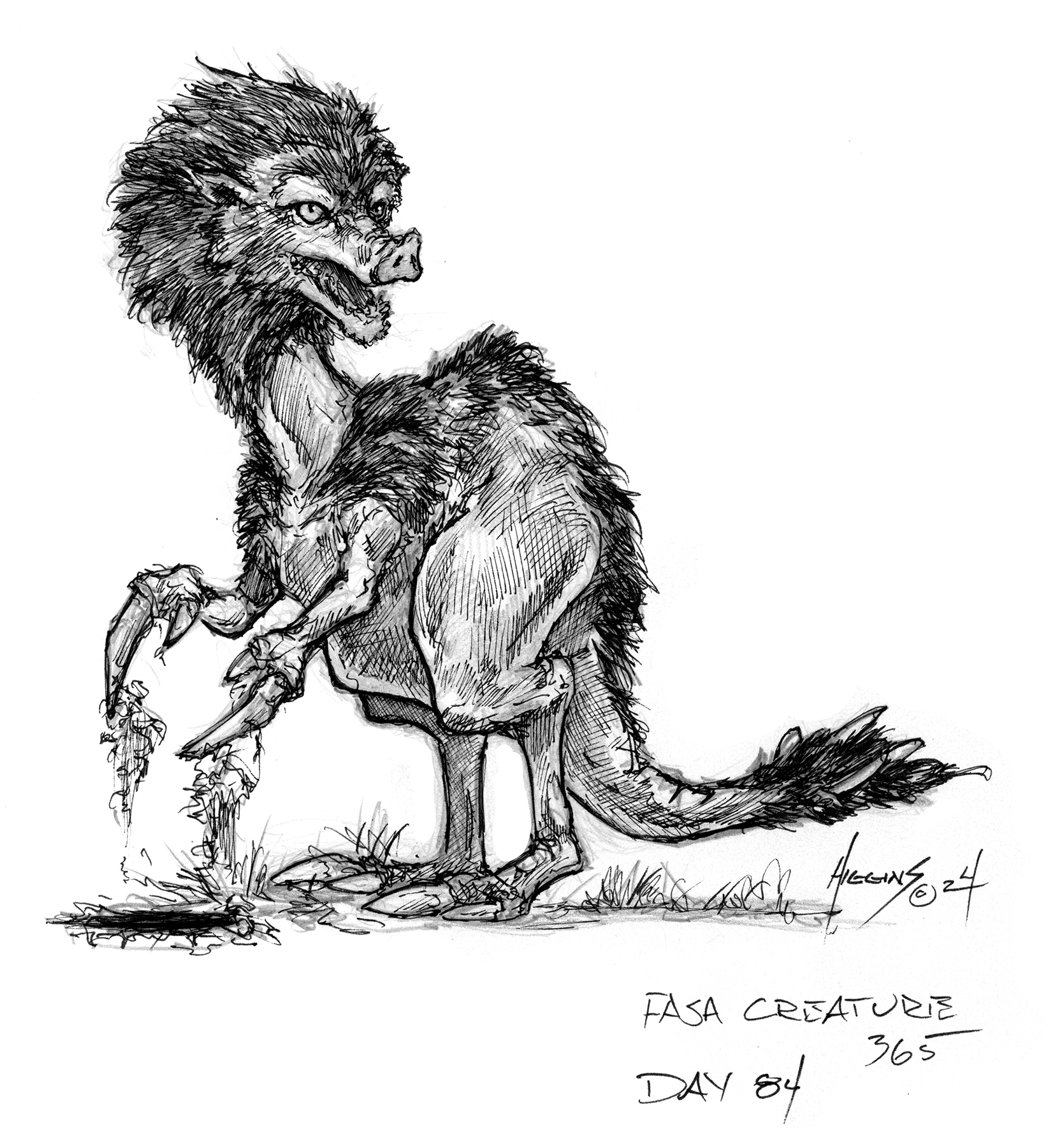 FASA Creature Concept 365 Challenge Day 84