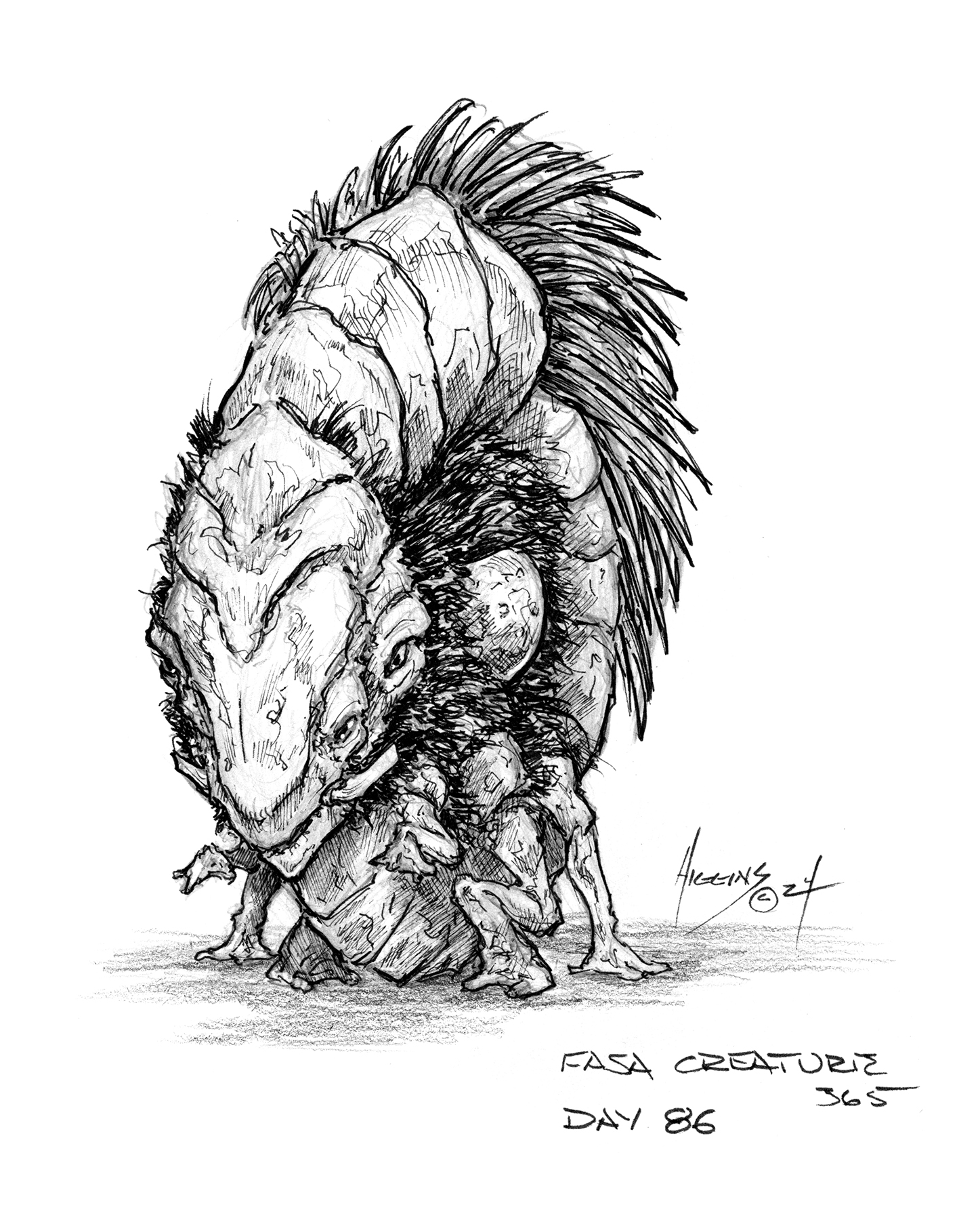 FASA Creature Concept 365 Challenge Day 86