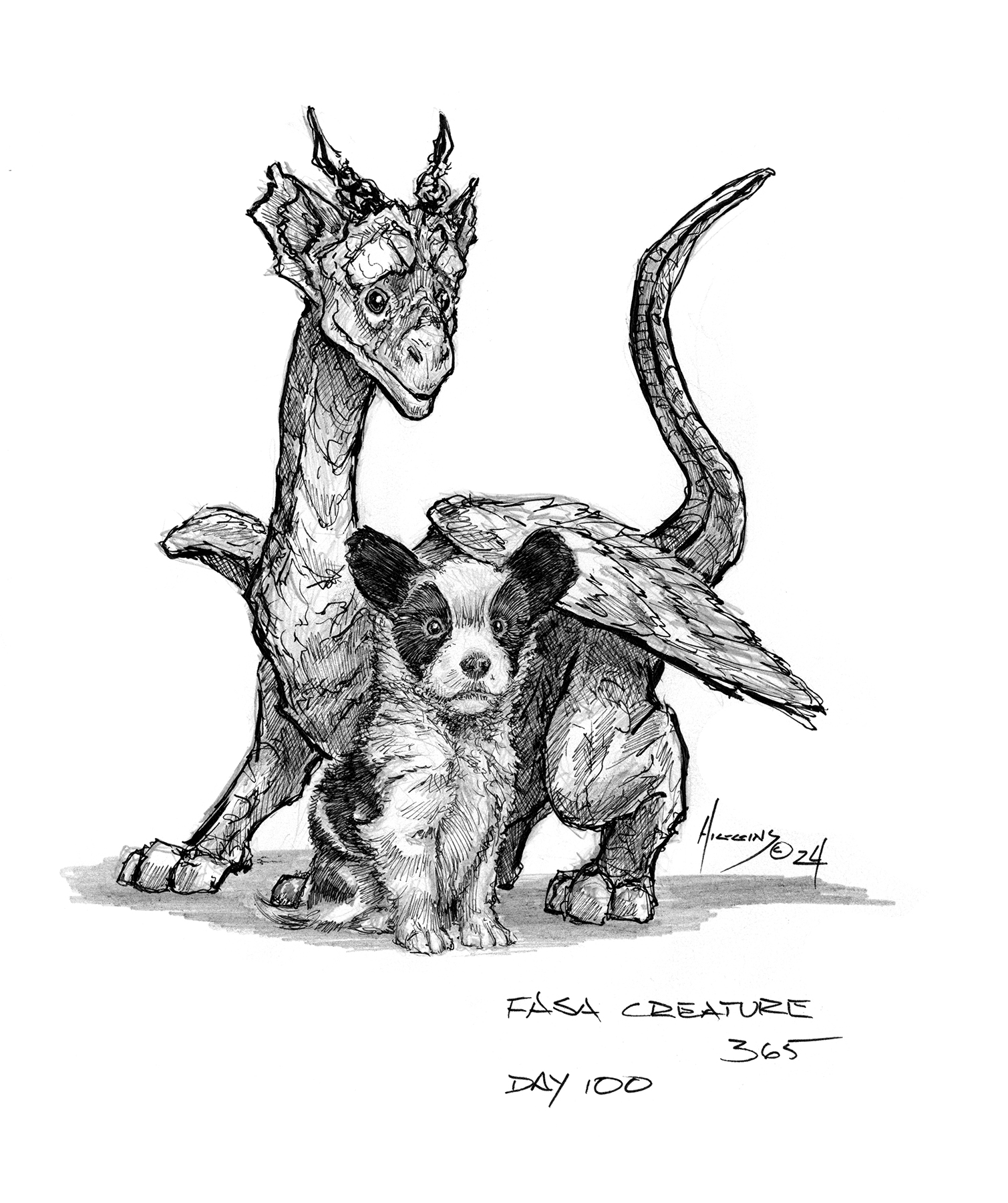 FASA Creature Concept 365 Challenge Day 100