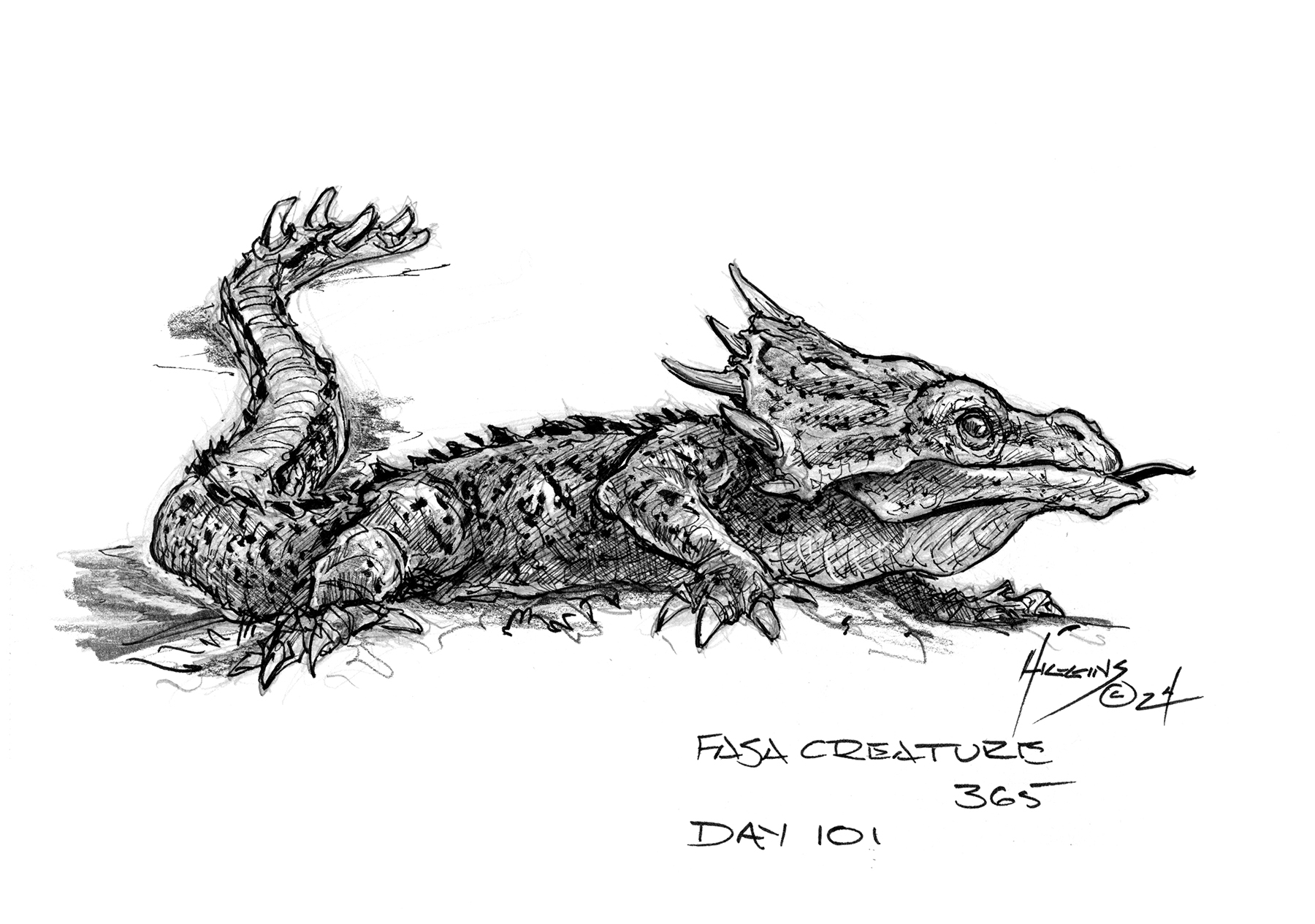 FASA Creature Concept 365 Challenge Day 101