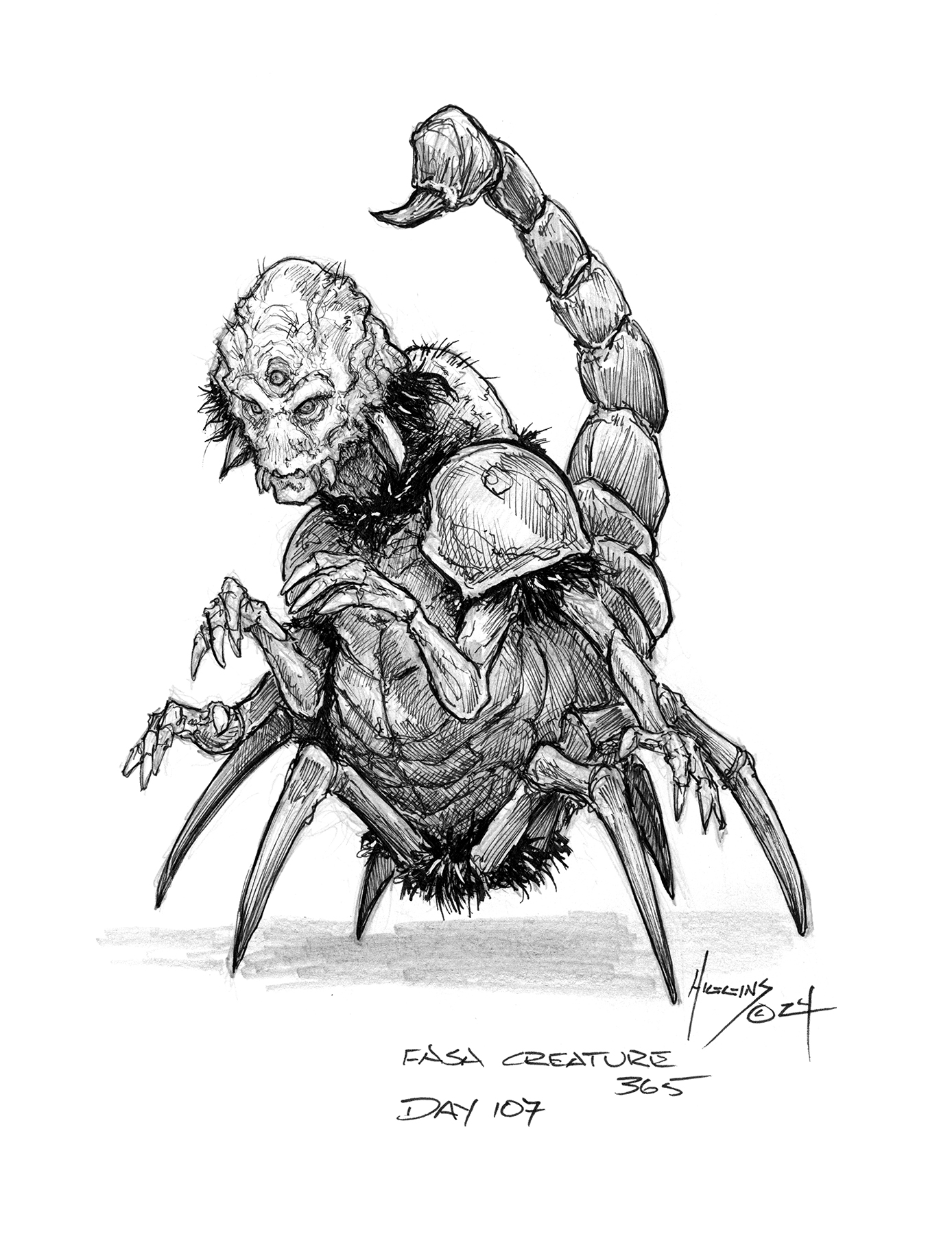 FASA Creature Concept 365 Challenge Day 107