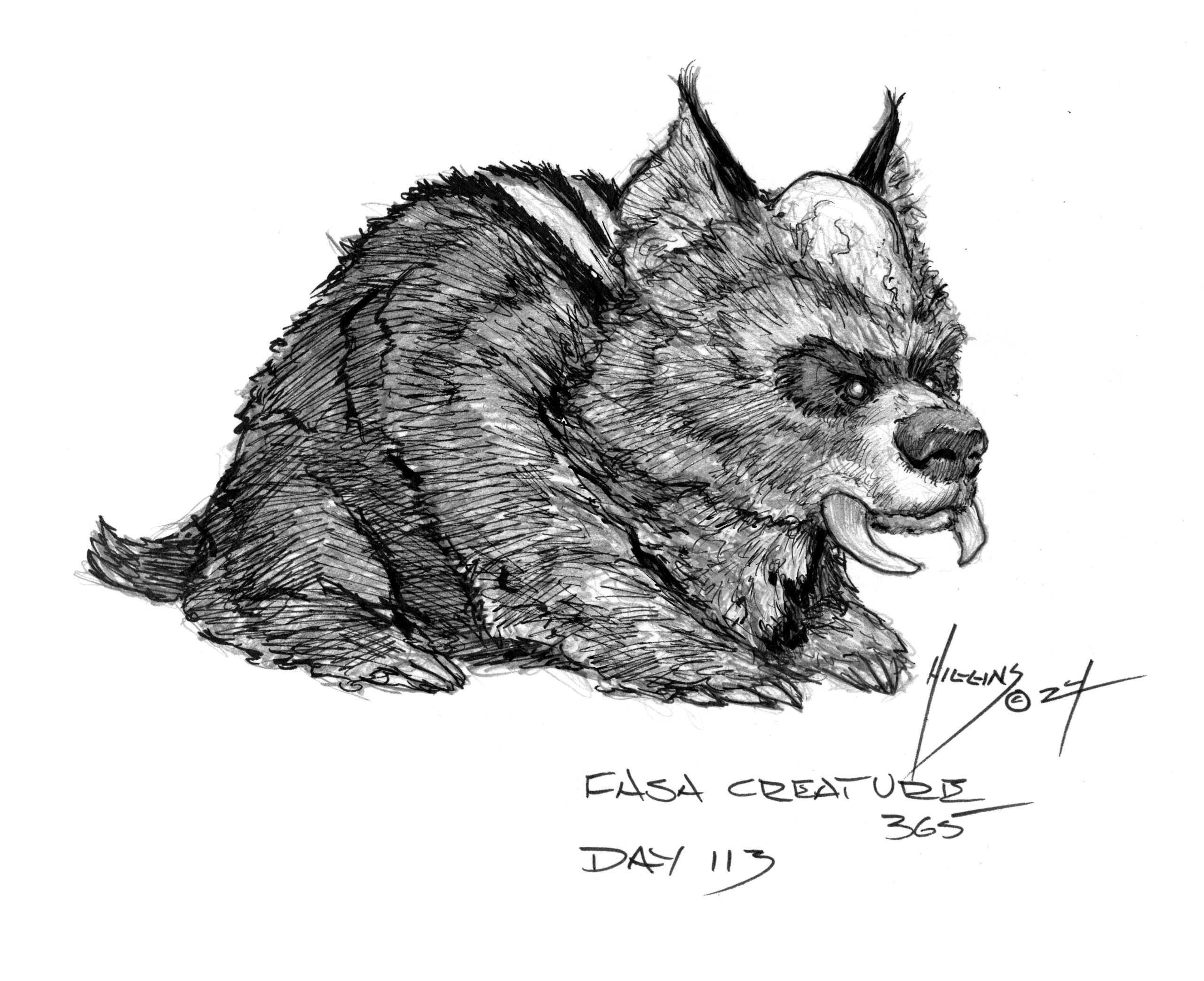 FASA Creature Concept 365 Challenge Day 113