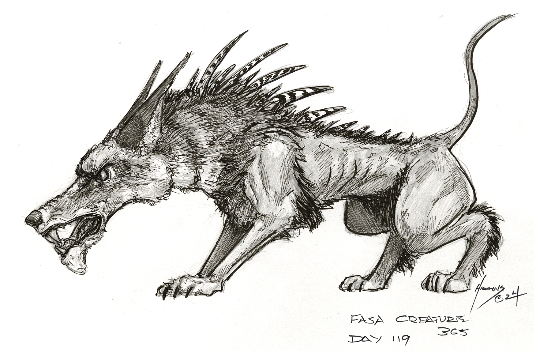 FASA Creature Concept 365 Challenge Day 119