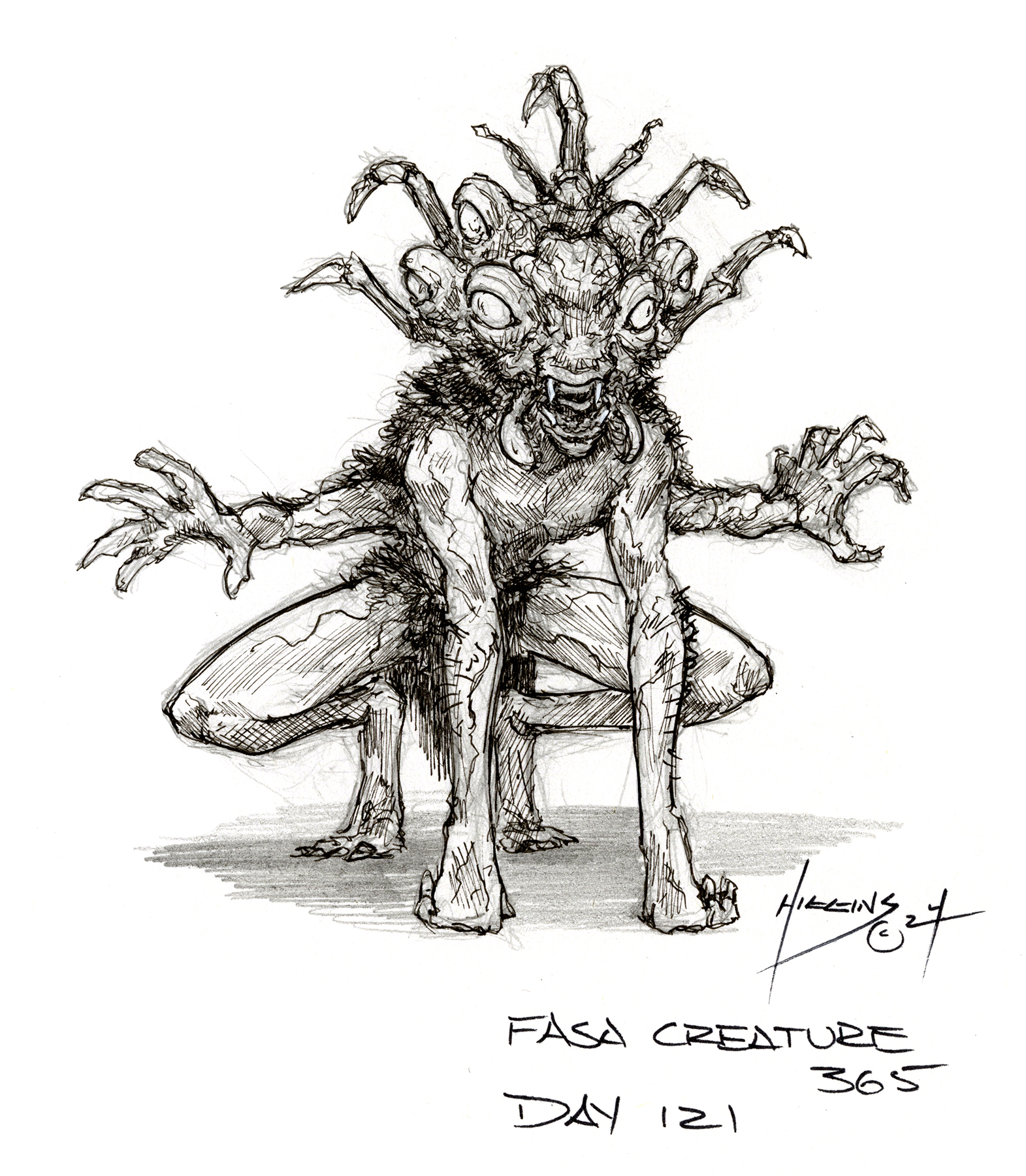 FASA Creature Comic 365 Challenge Day 121