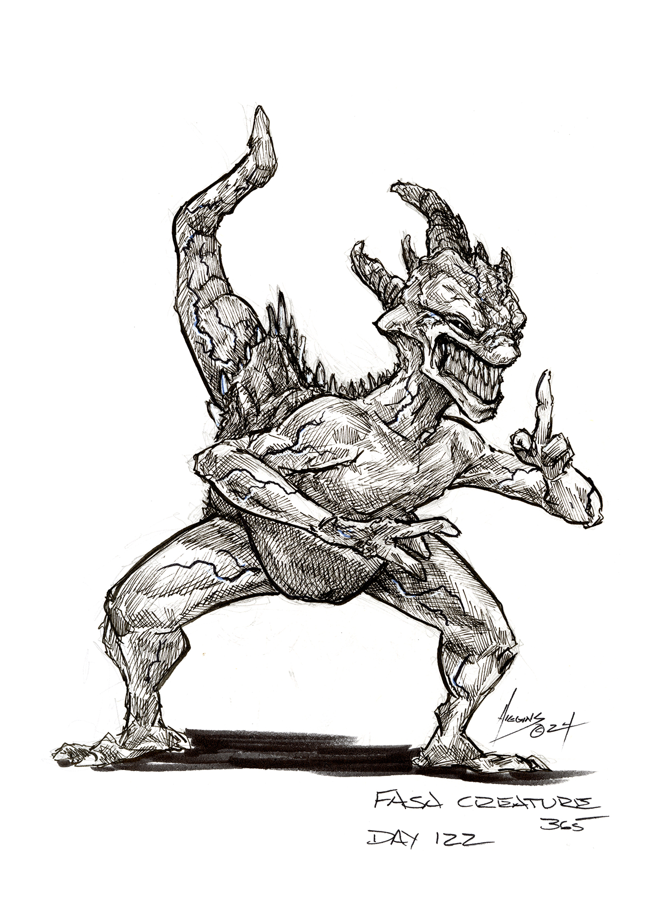 FASA Creature Concept 365 Challenge Day 122