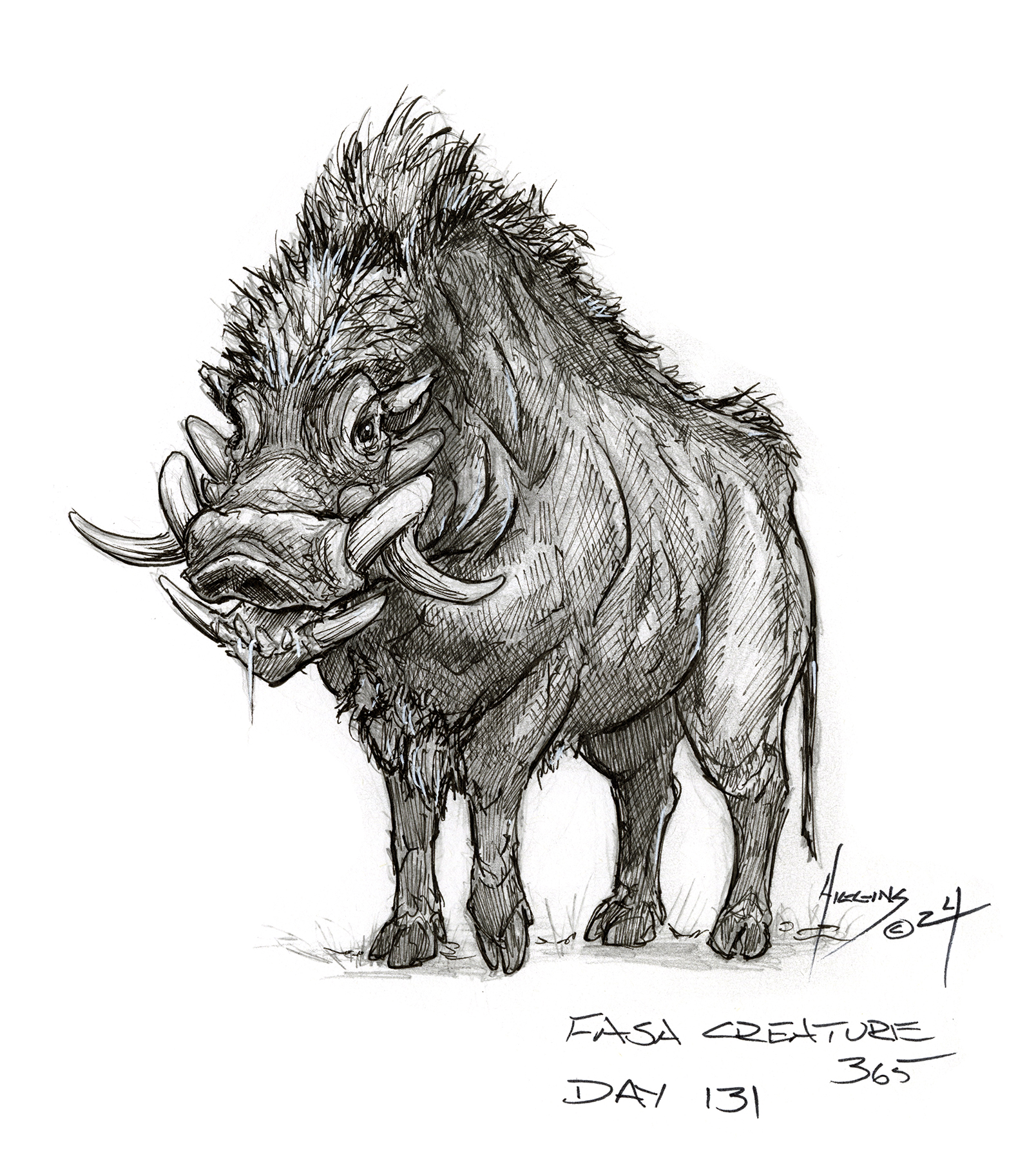 FASA Creature Concept 365 Challenge Day 131