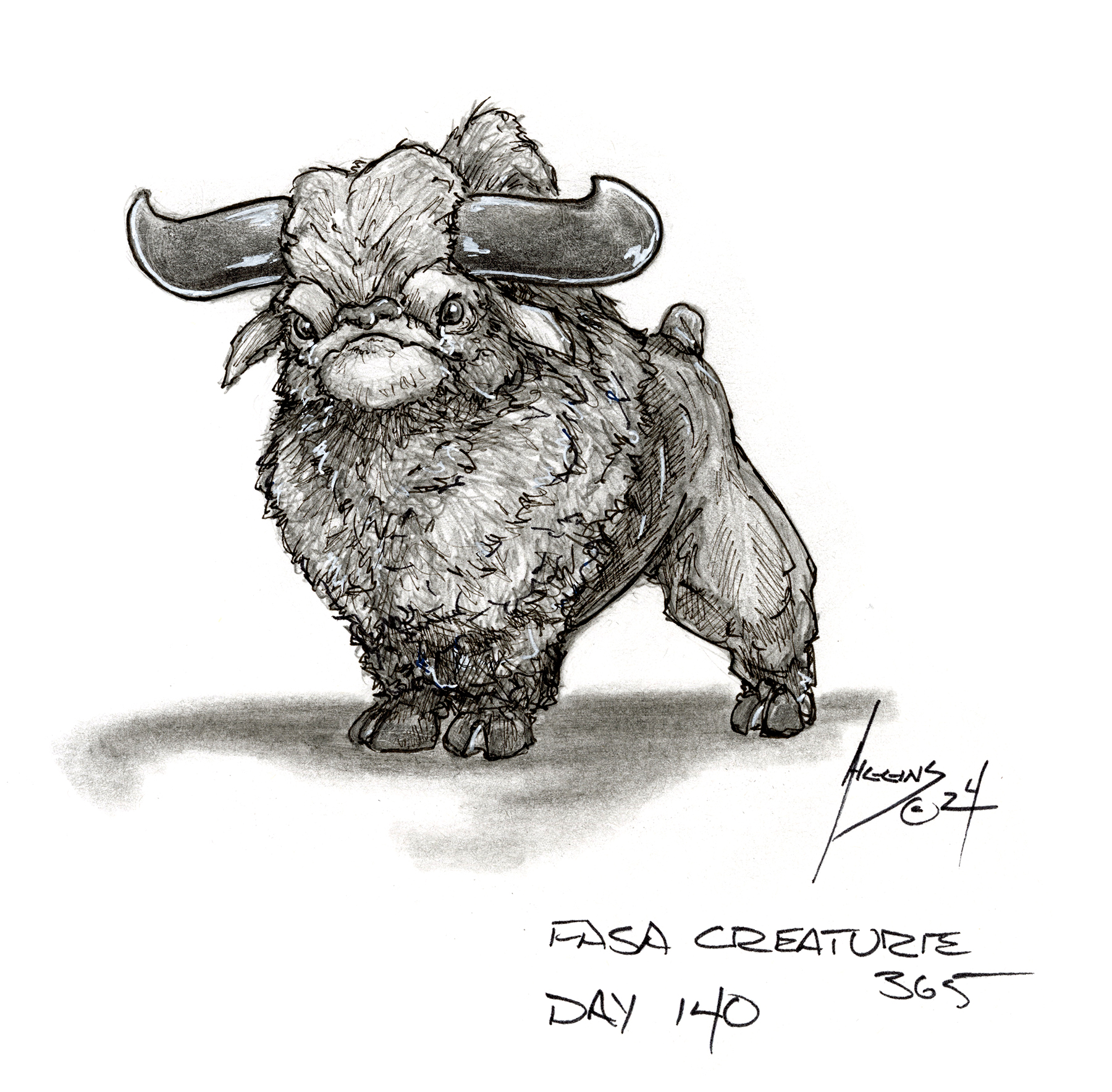 FASA Creature Concept 365 Challenge Day 140