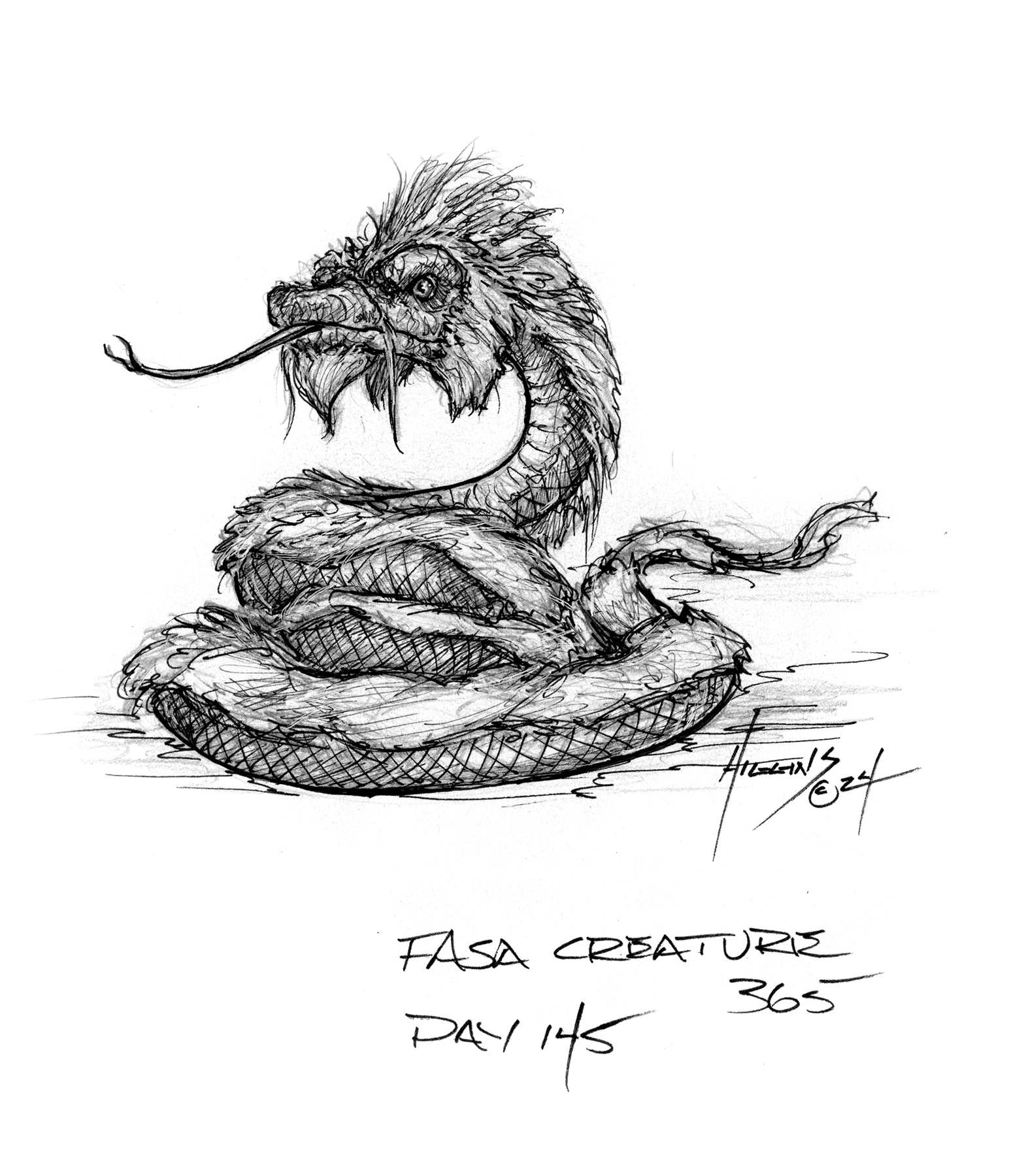 FASA Creature Concept 365 Challenge Day 145