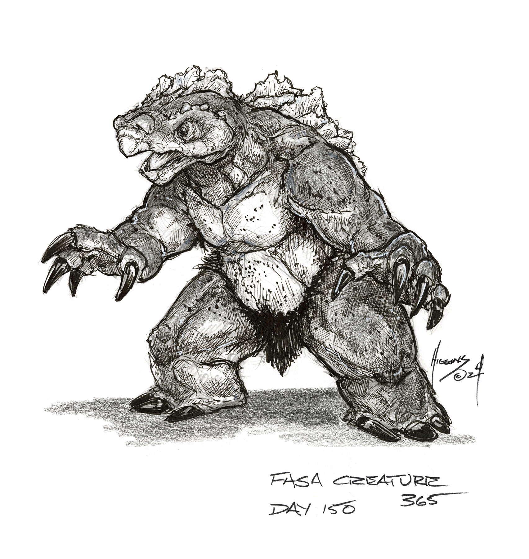 FASA Creature Concept 365 Challenge Day 150