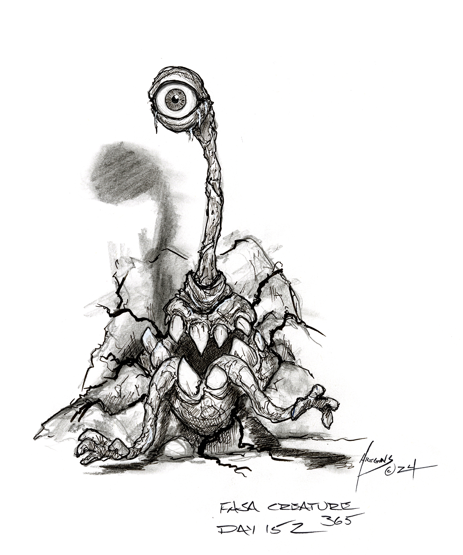 FASA Creature Concept 365 Challenge Day 152