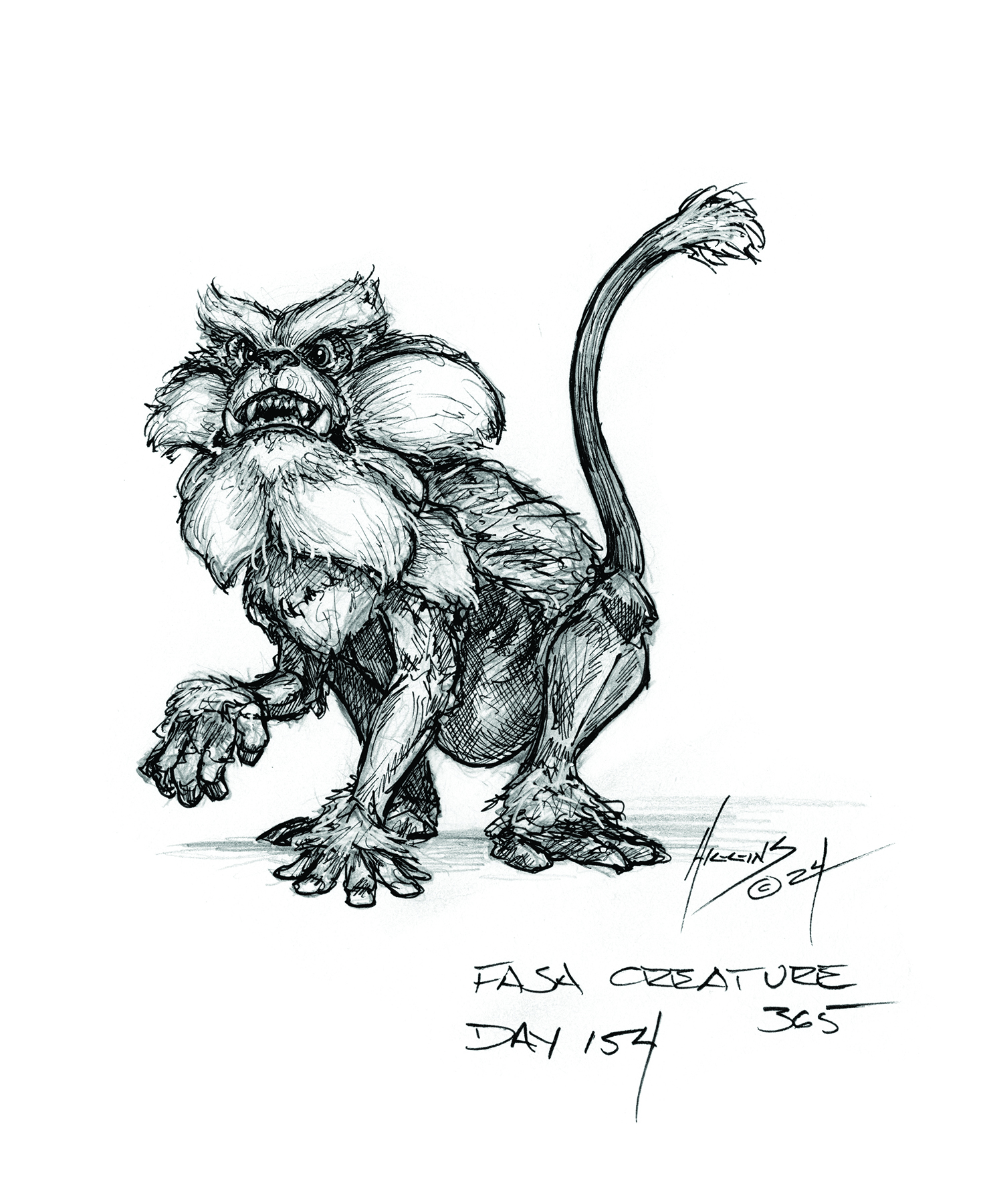 FASA Creature Concept 365 Challenge Day 154