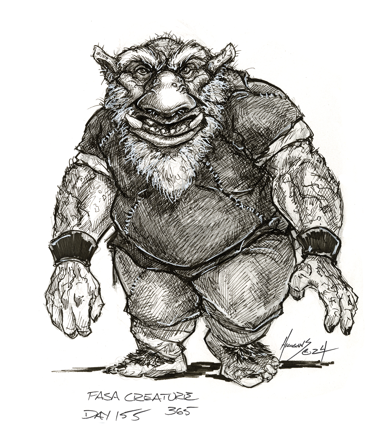 FASA Creature Concept 365 Challenge Day 155