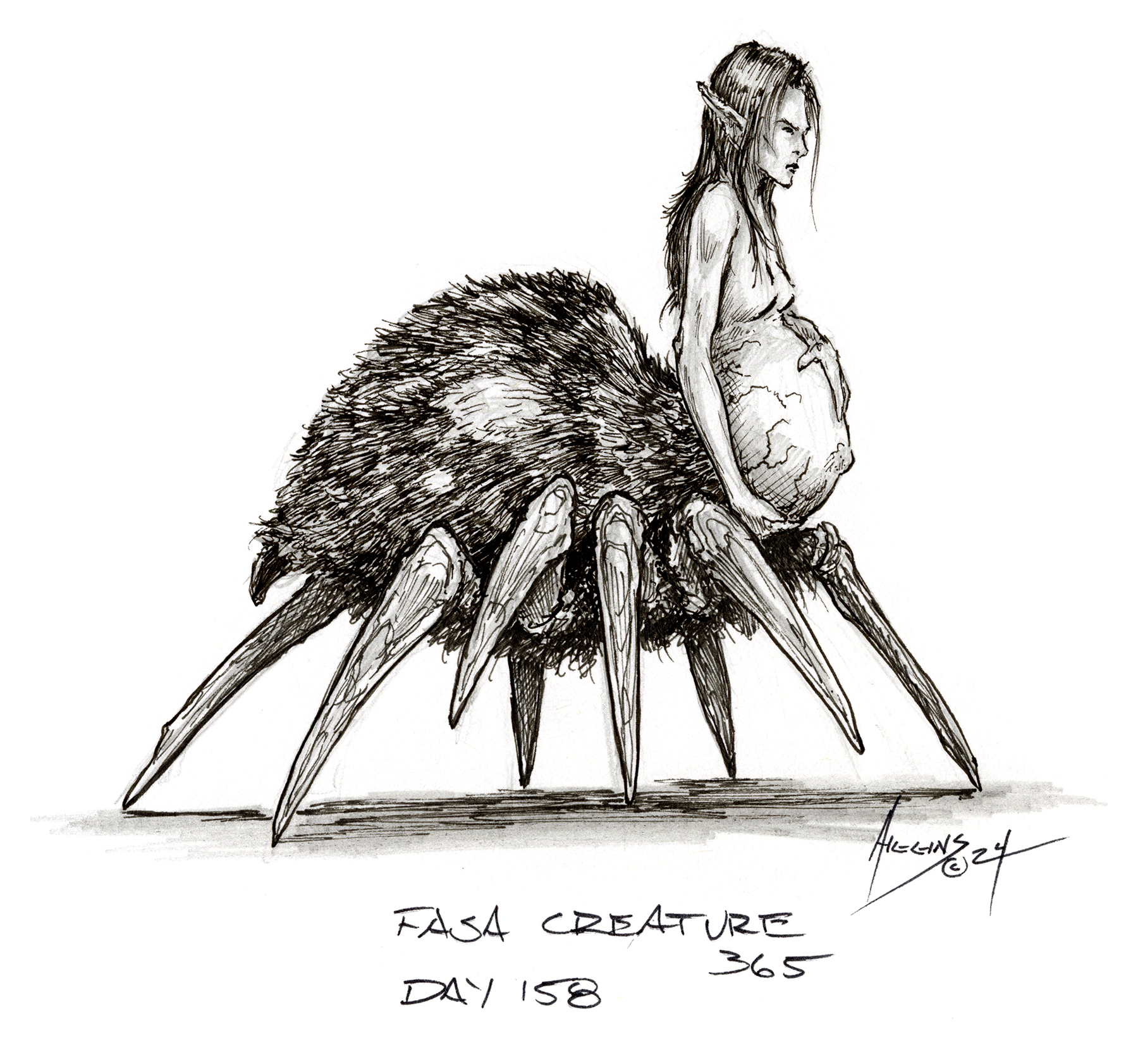 FASA Creature Concept 365 Challenge Day 158