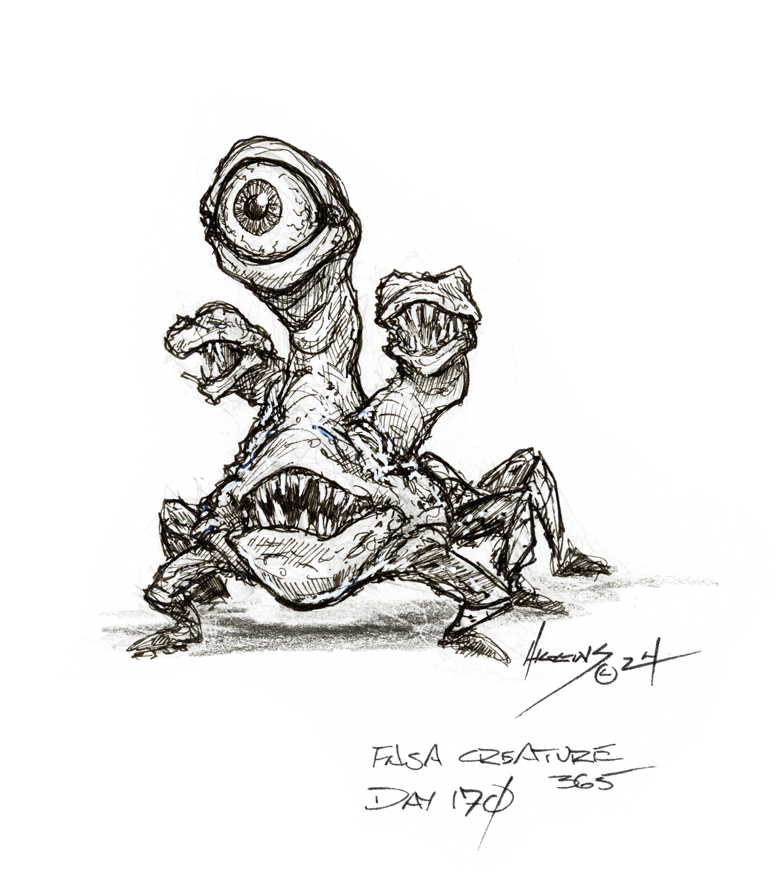 FASA Creature Concept 365 Challenge Day 170