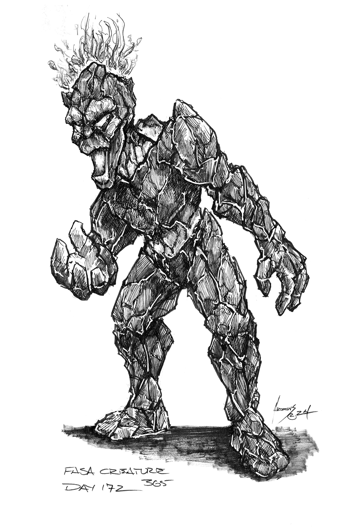 FASA Creature Concept 365 Challenge Day 172