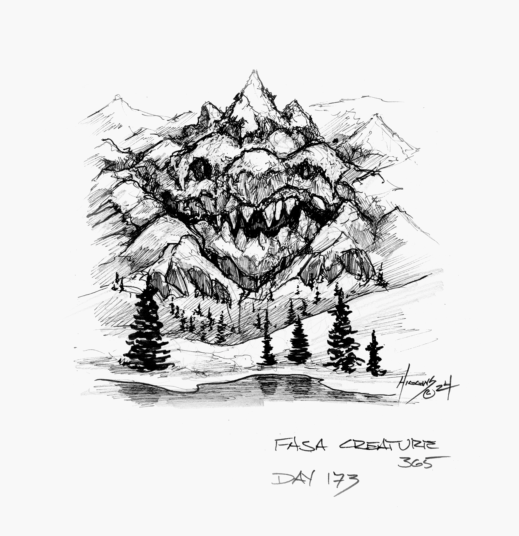 FASA Creature Concept 365 Challenge Day 173