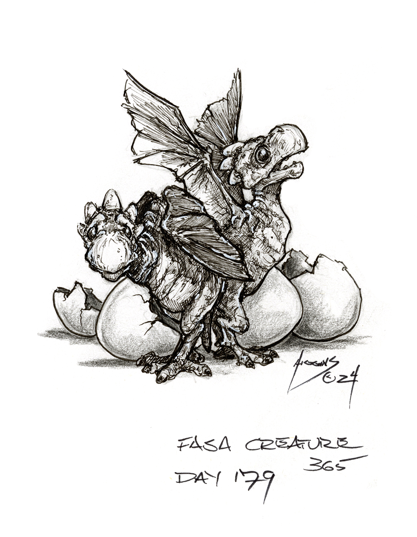 FASA Creature Concept 365 Challenge Day 179