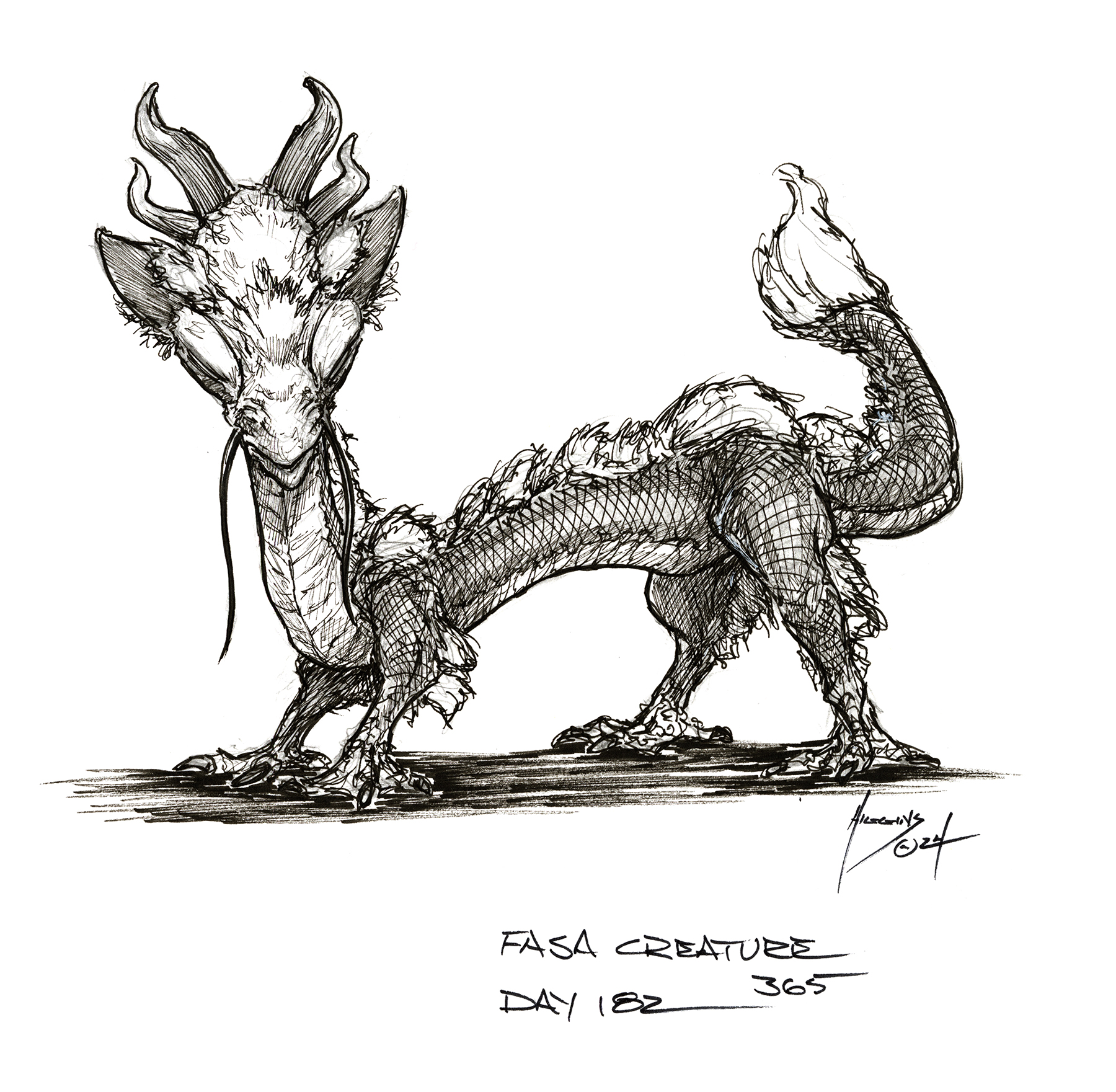 FASA Creature Concept 365 Challenge Day 182