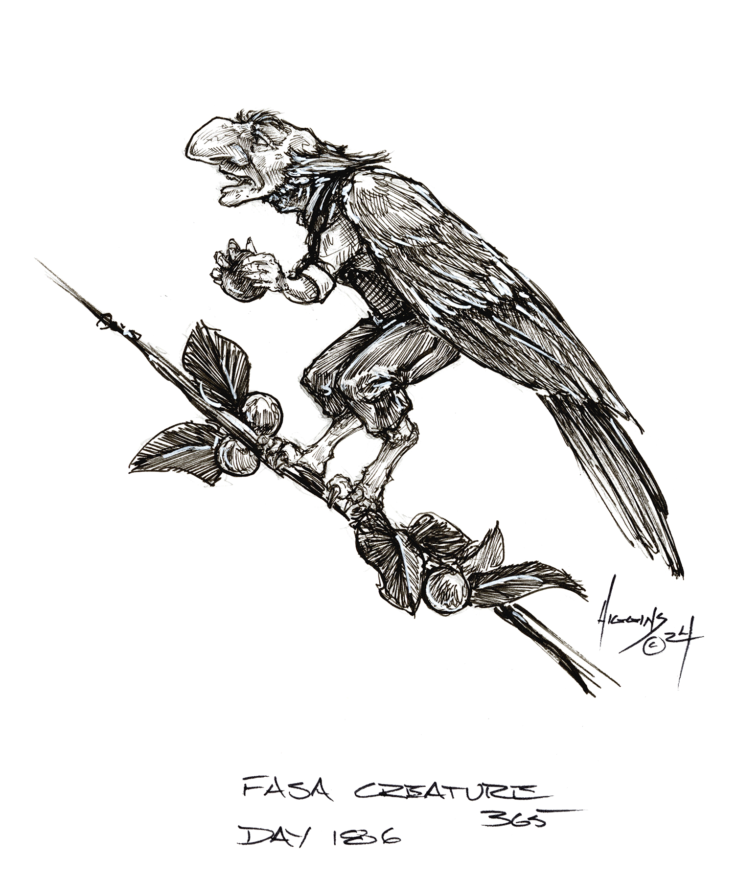 FASA Creature Concept 365 Challenge Day 186