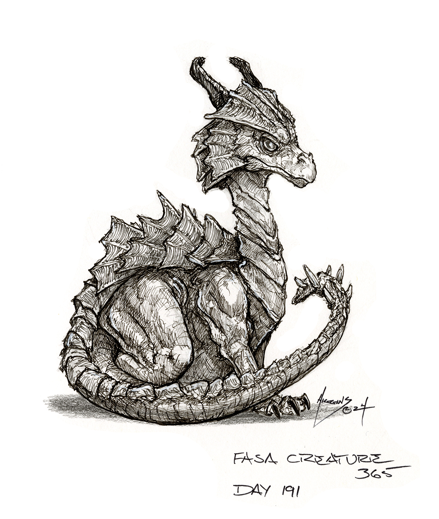 FASA Creature Concept 365 Challenge Day 191