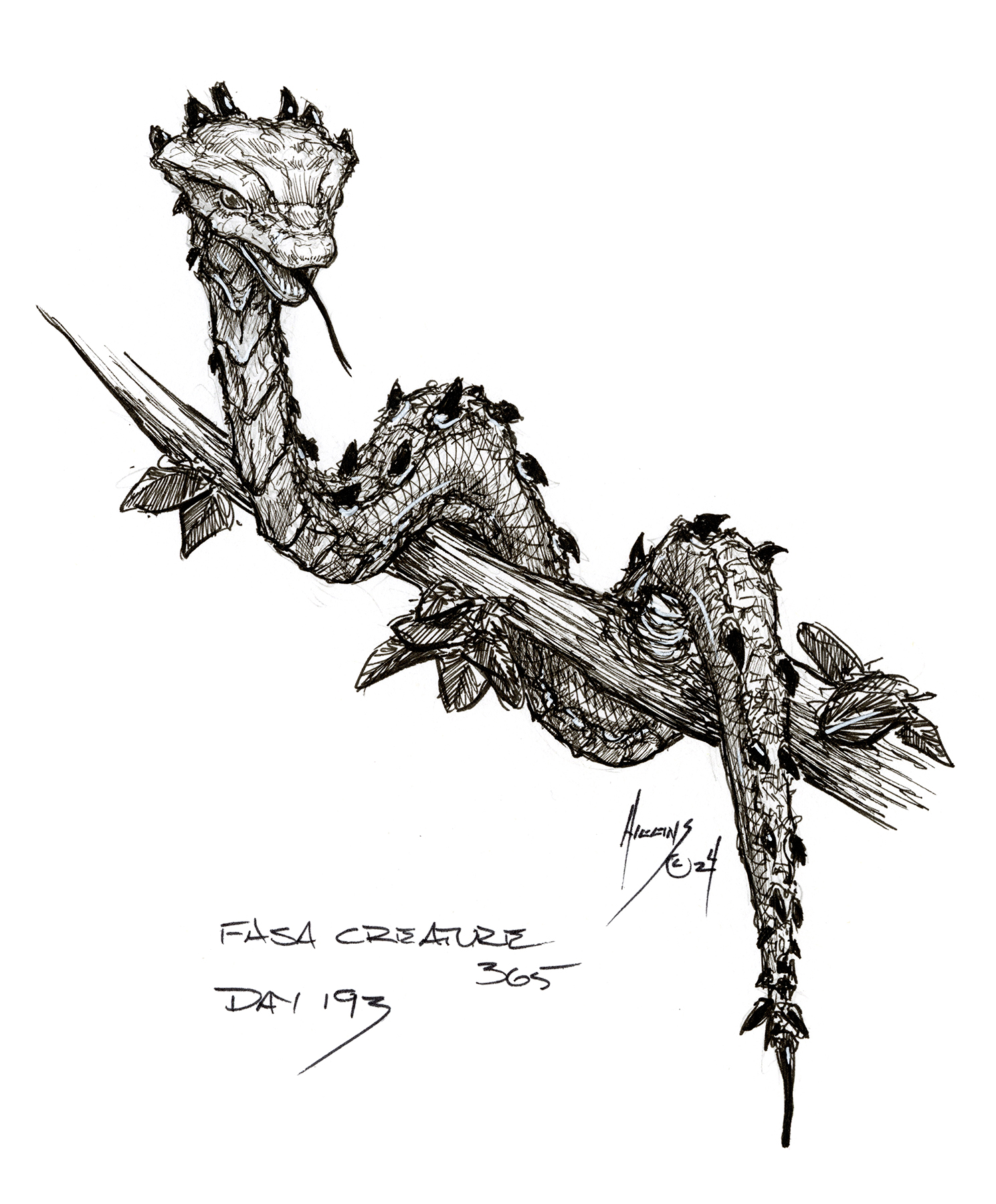 FASA Creature Concept 365 Challenge Day 193