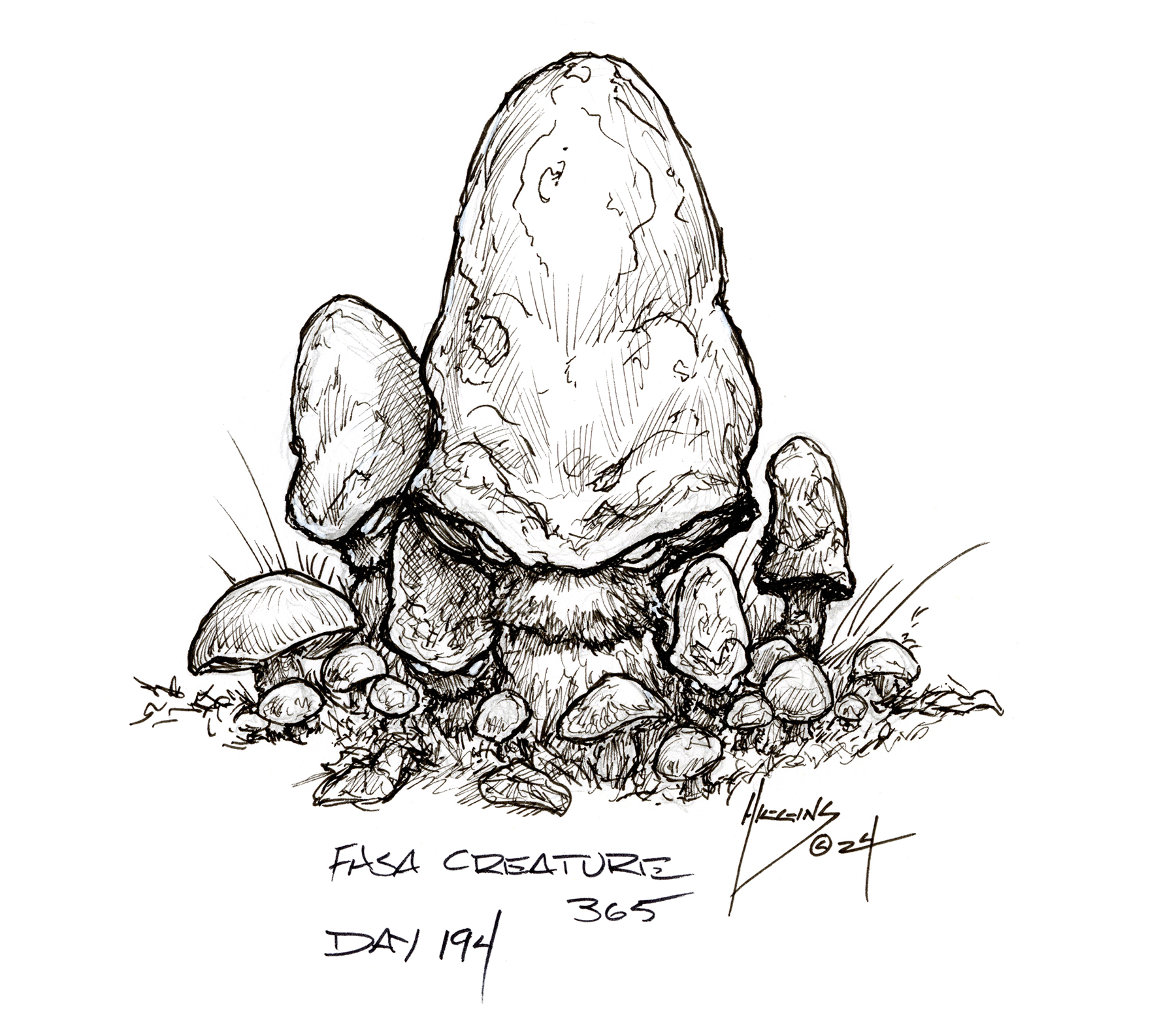 FASA Creature Concept 365 Challenge Day 194