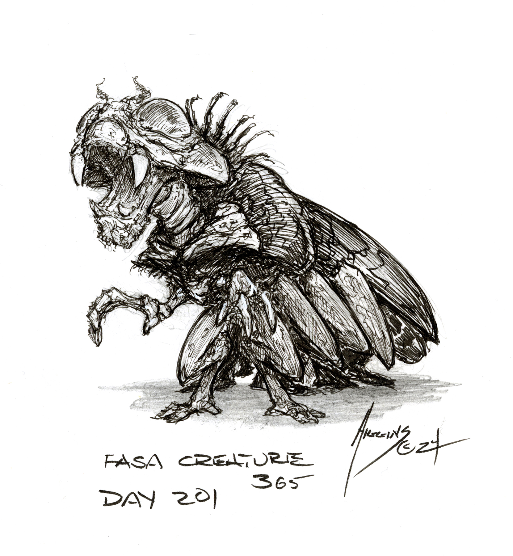 FASA Creature Concept 365 Challenge Day 201