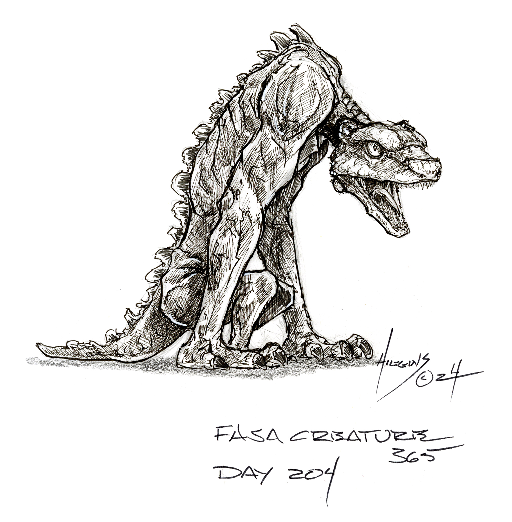 FASA Creature Concept 365 Challenge Day 204