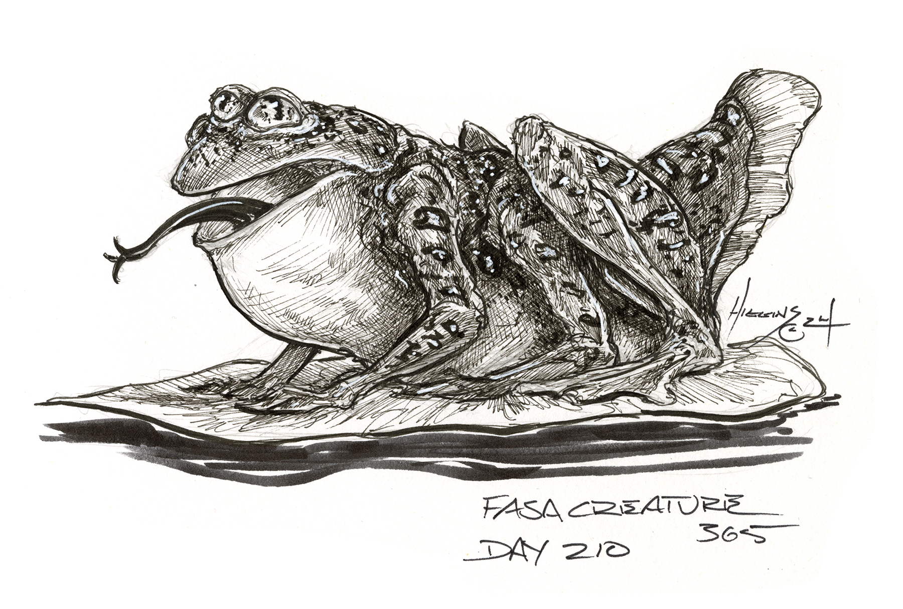 FASA Creature Concept 365 Challenge Day 210