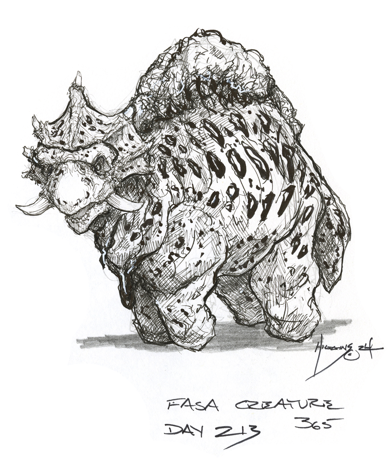 FASA Creature Concept 365 Challenge Day 213