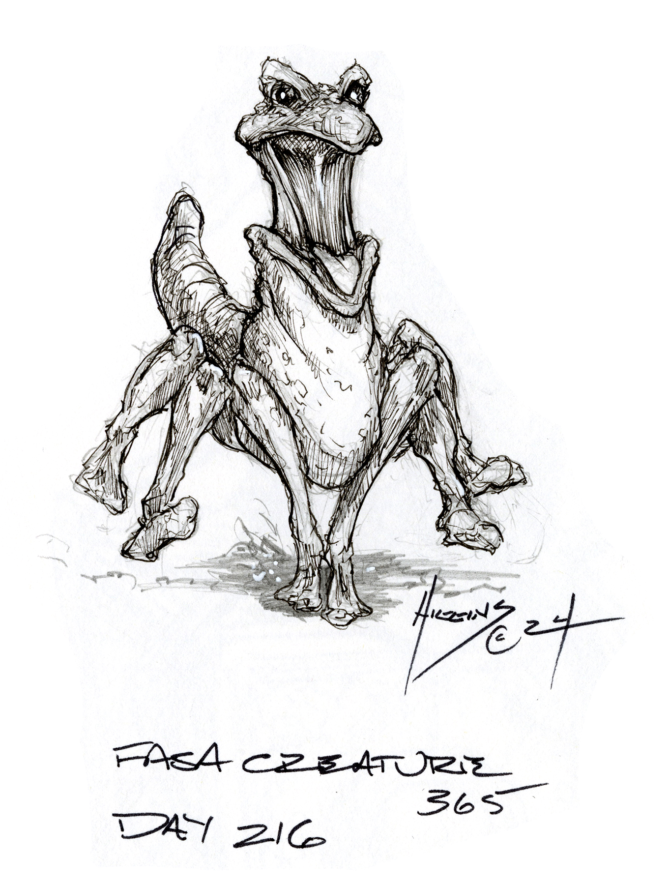 FASA Creature Concept 365 Challenge Day 216