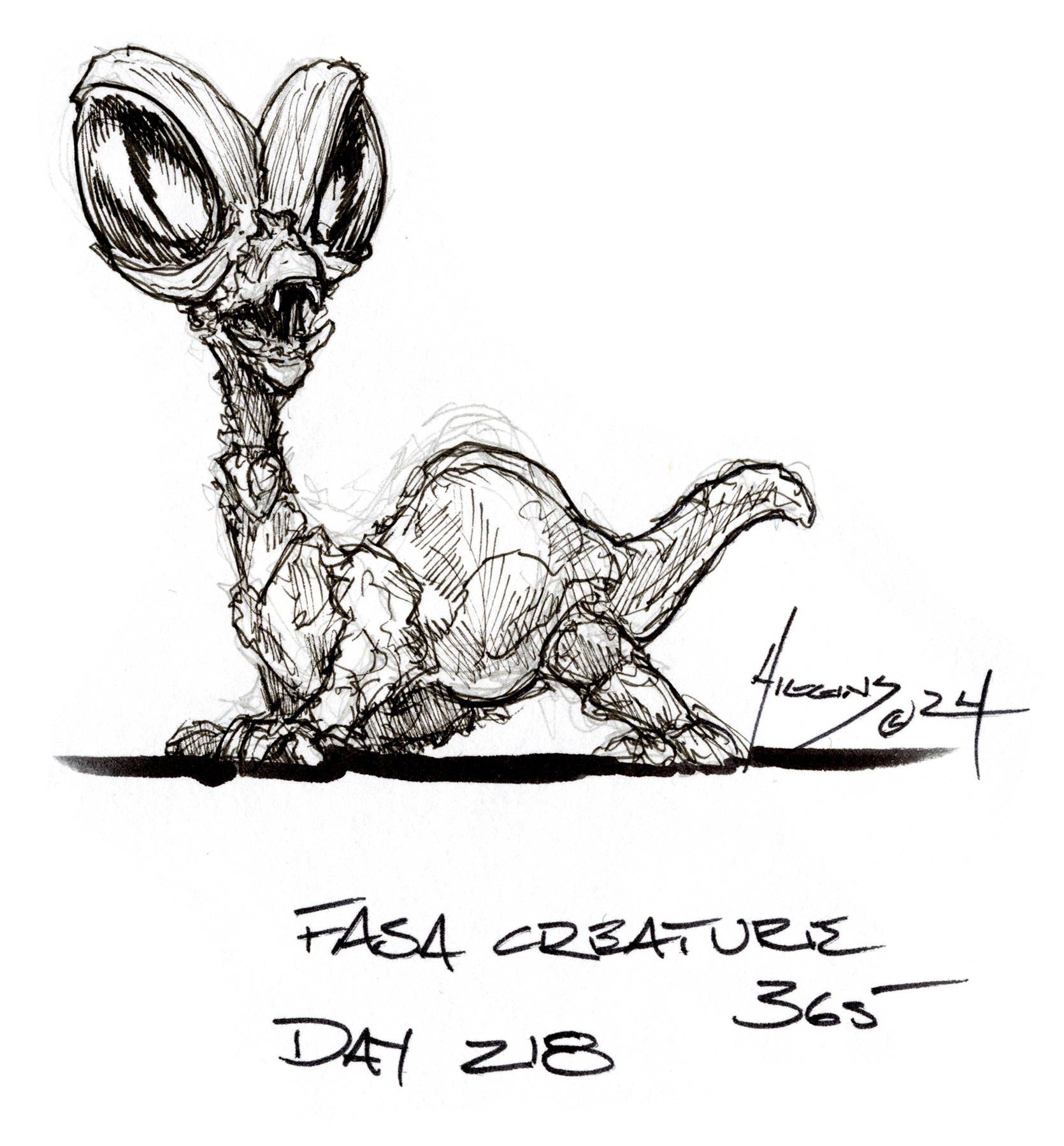 FASA Creature Concept 365 Challenge Day 218