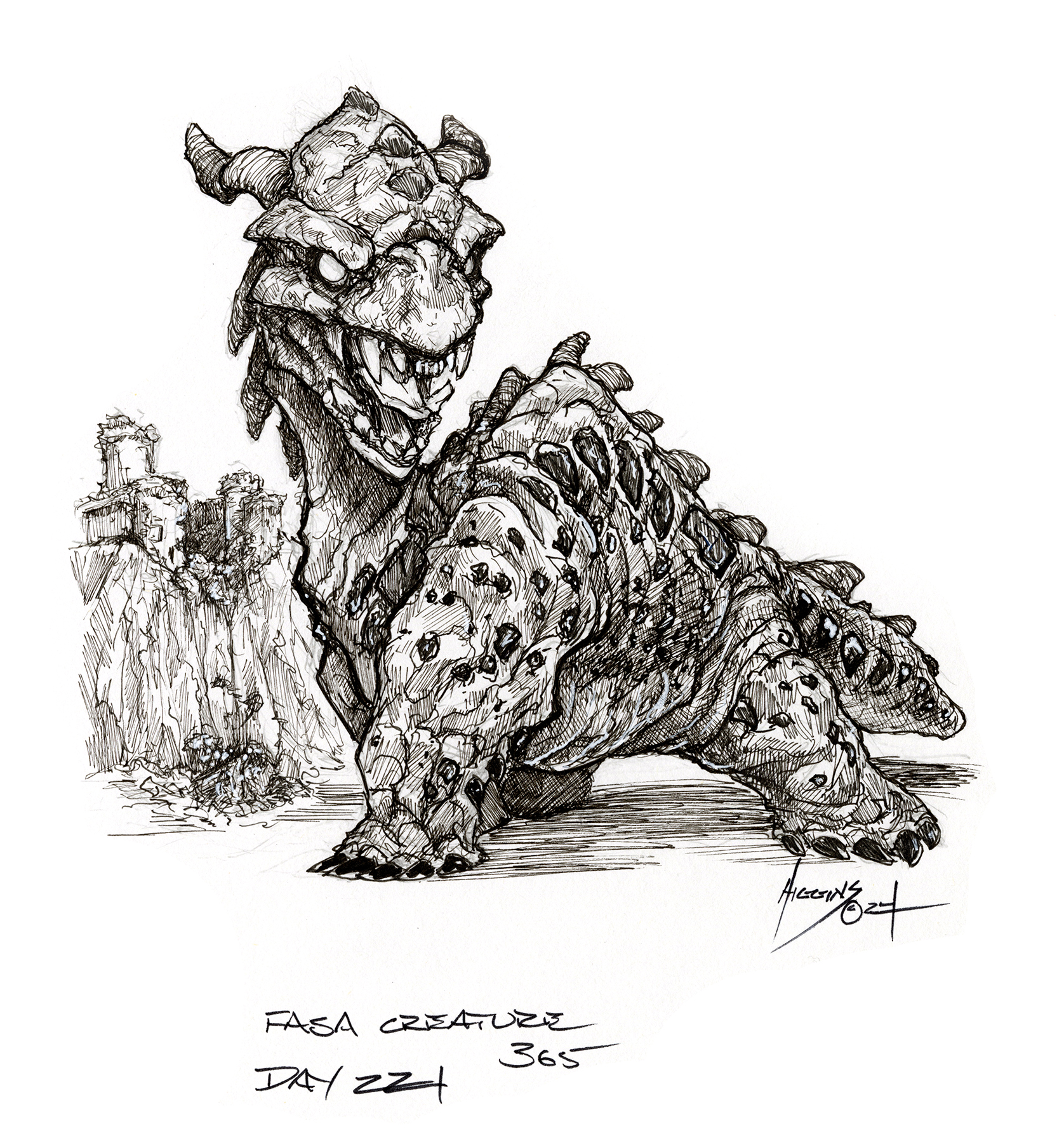 FASA Creature Concept 365 Challenge Day 221