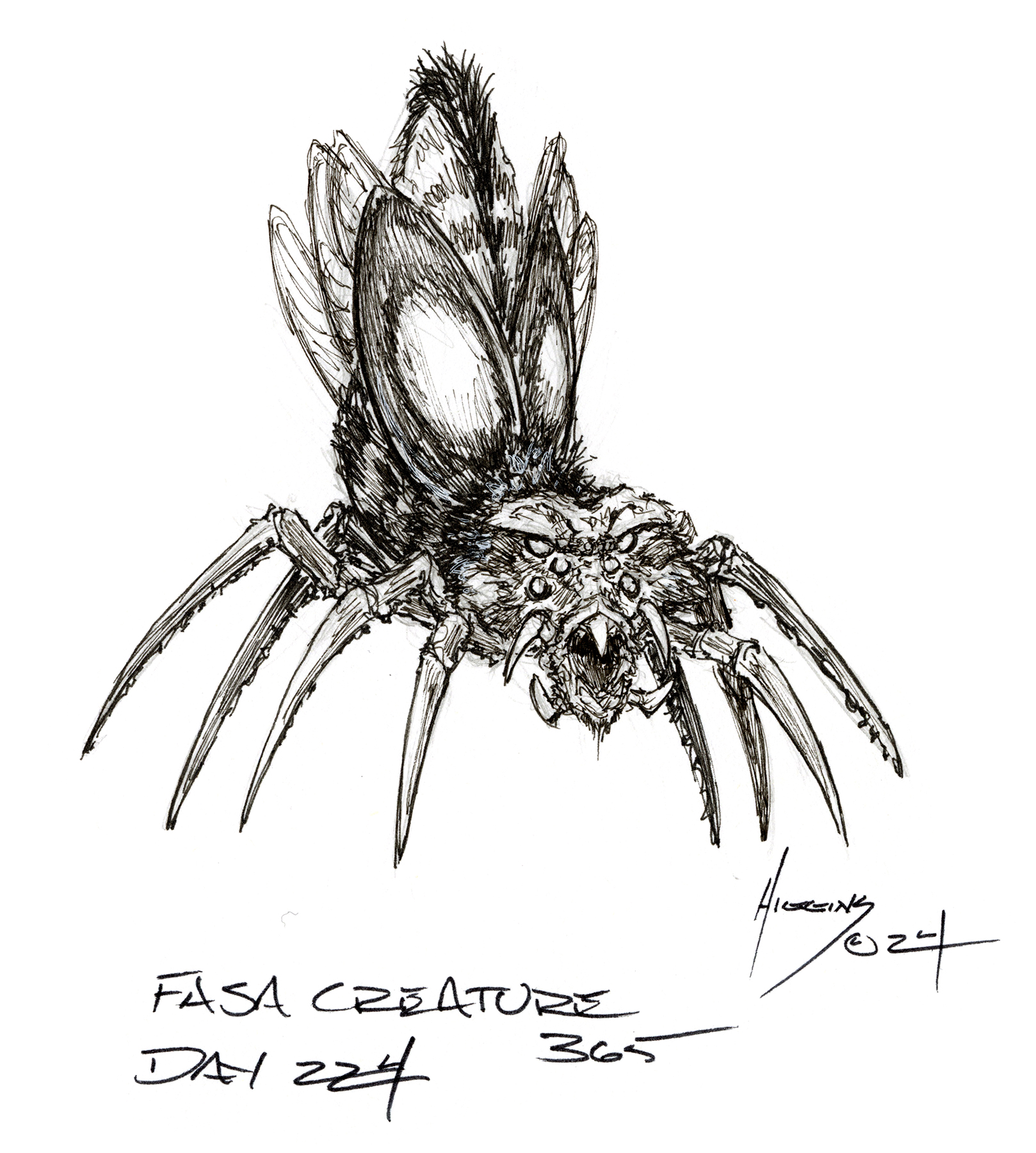 FASA Creature Concept 365 Challenge Day 224