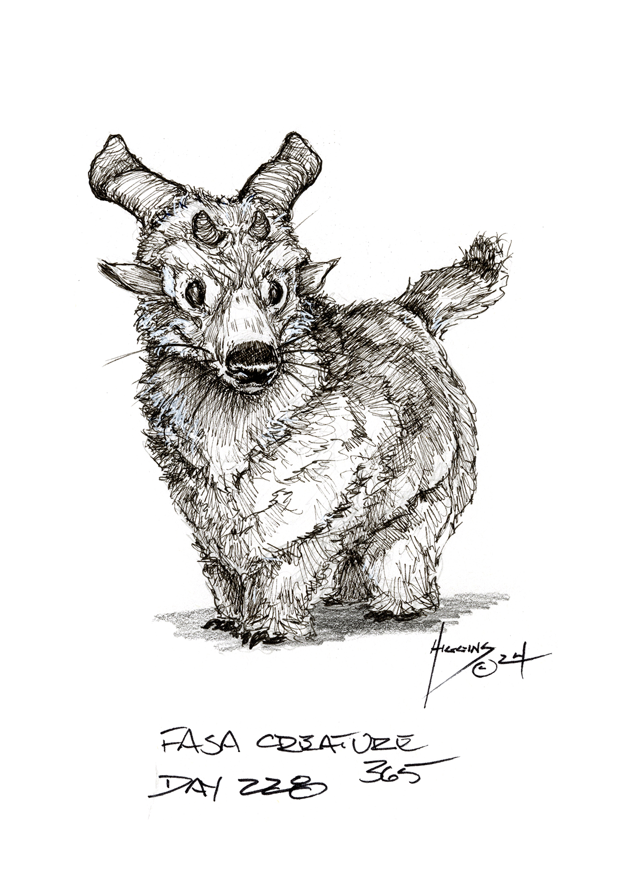 FASA Creature Concept 365 Challenge Day 228