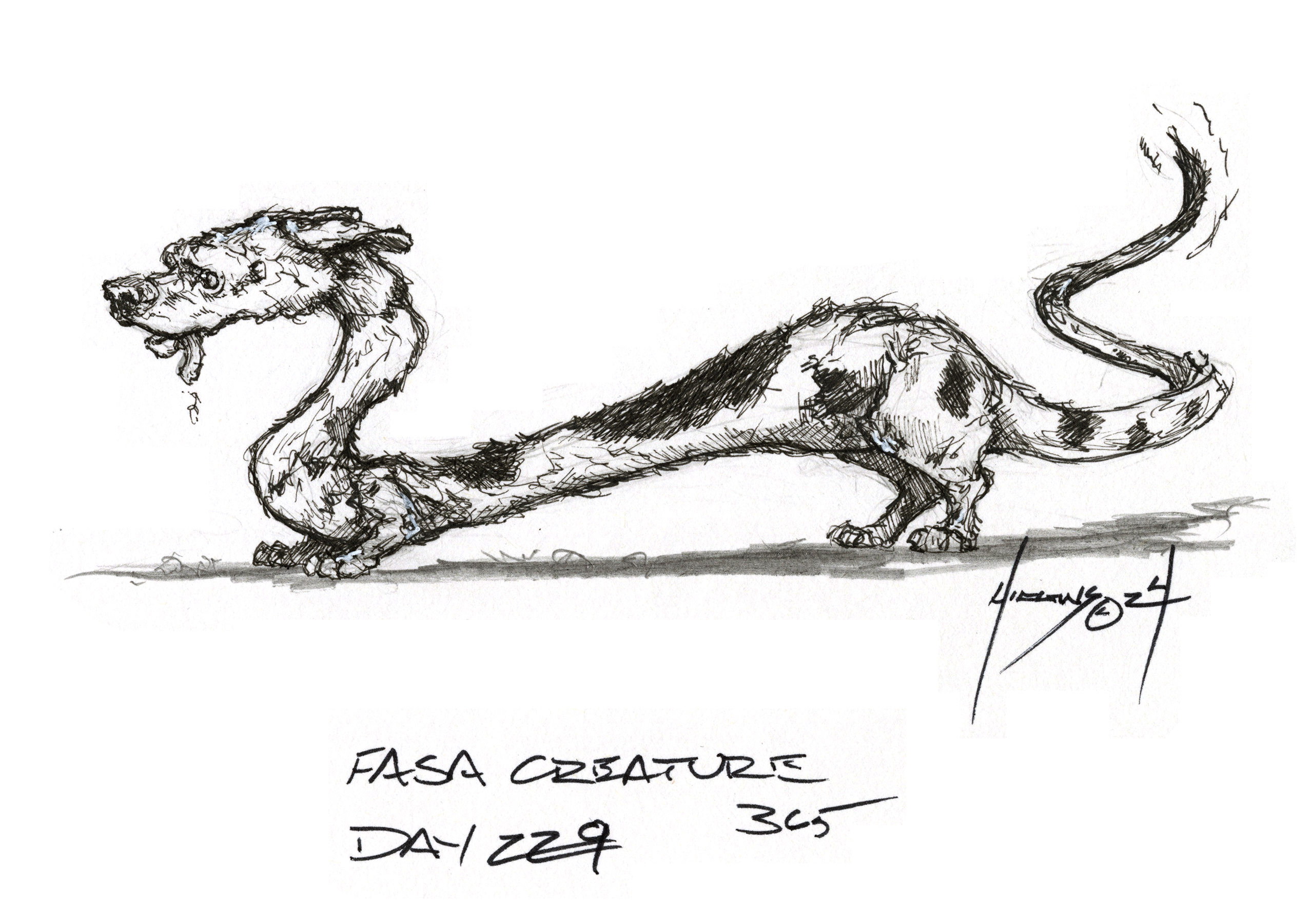 FASA Creature Concept 365 Challenge Day 229