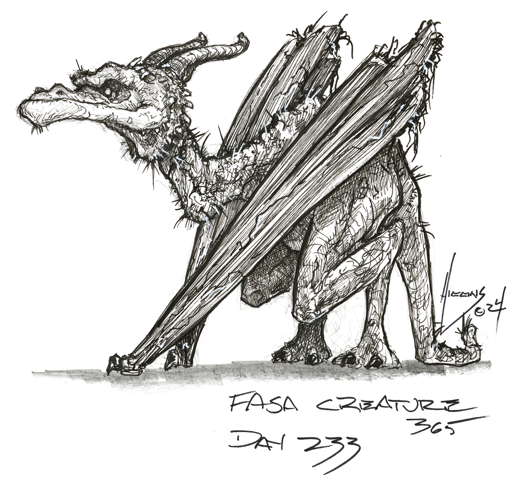 FASA Creature Concept 365 Challenge Day 233